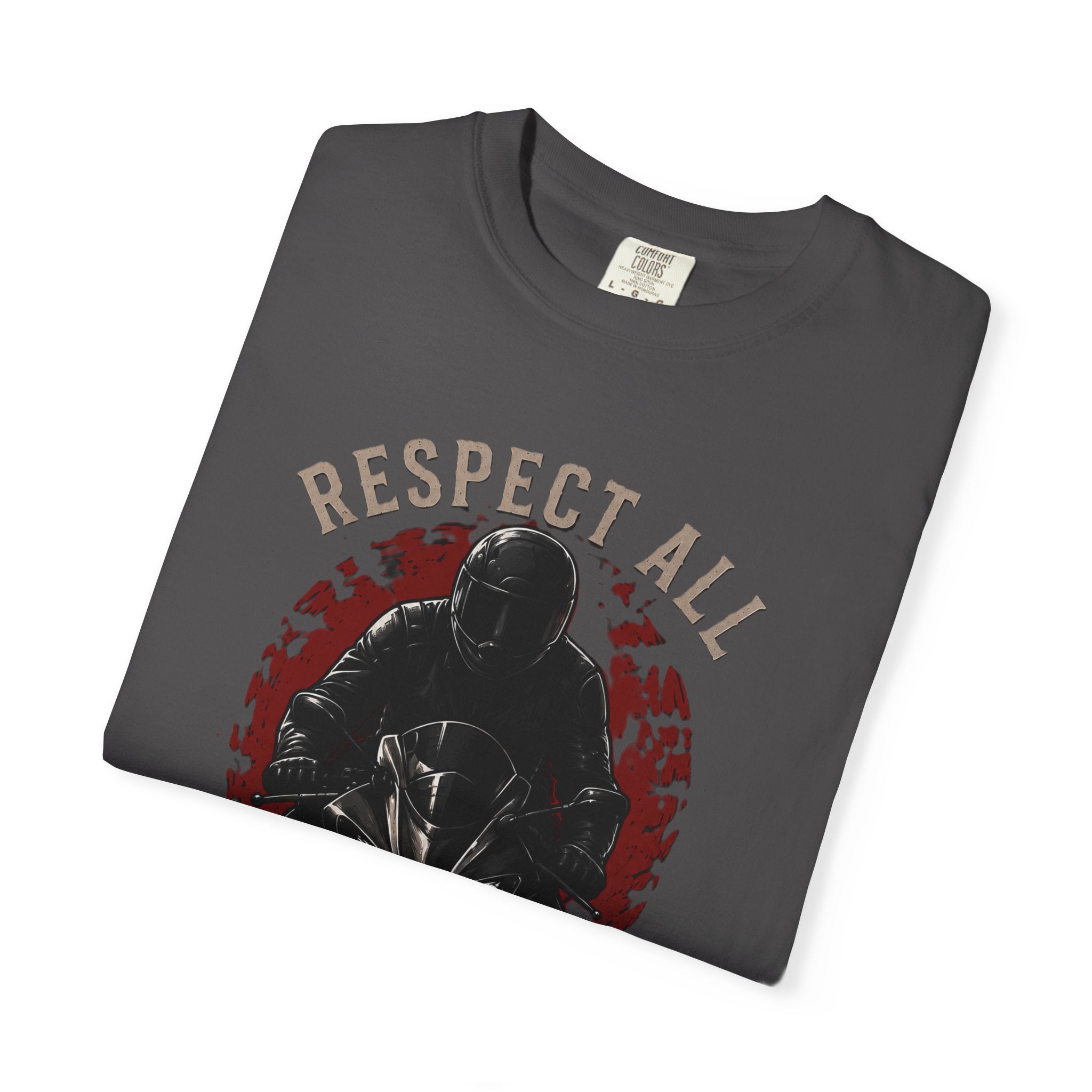 Personalisiertes T-Shirt  Respect All, Fear None