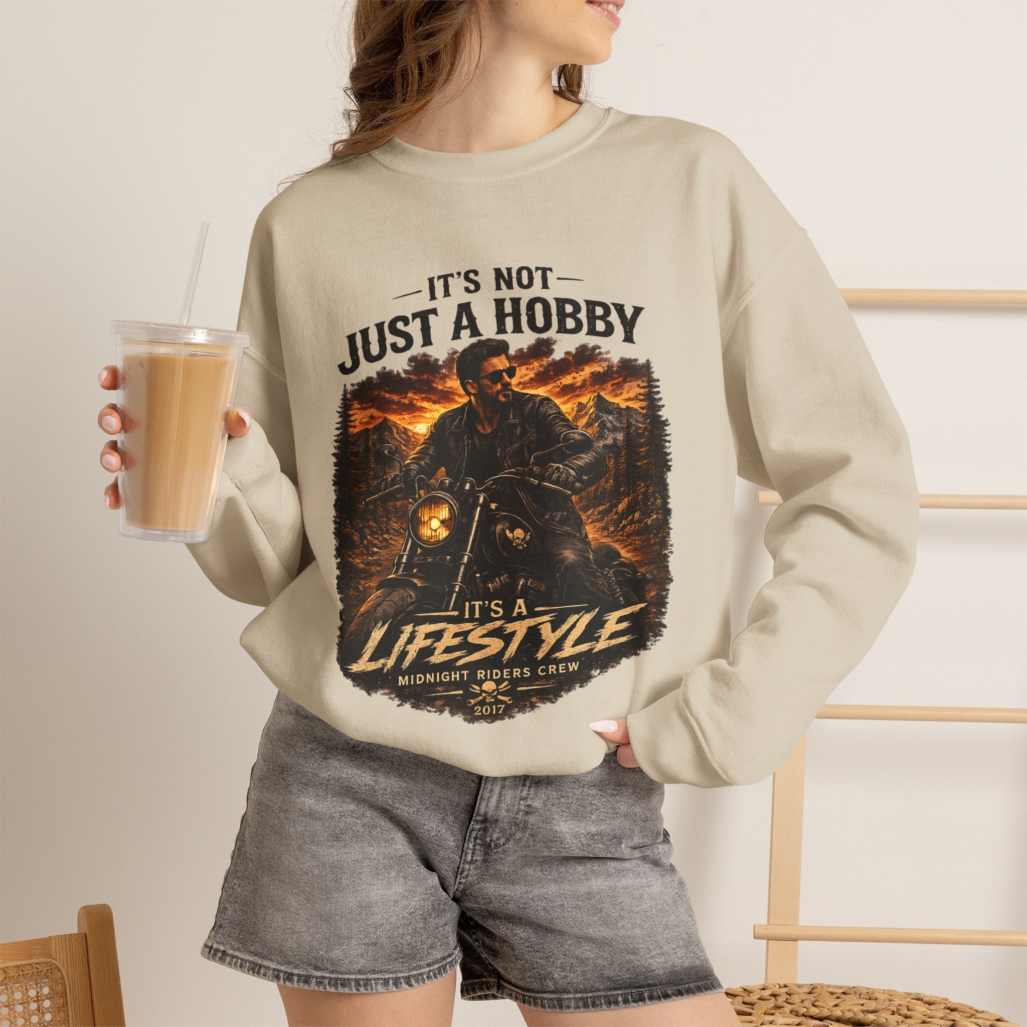 Personalisiertes Sweatshirt - It’s Not Just a Hobby  It’s a Lifestyle - Color