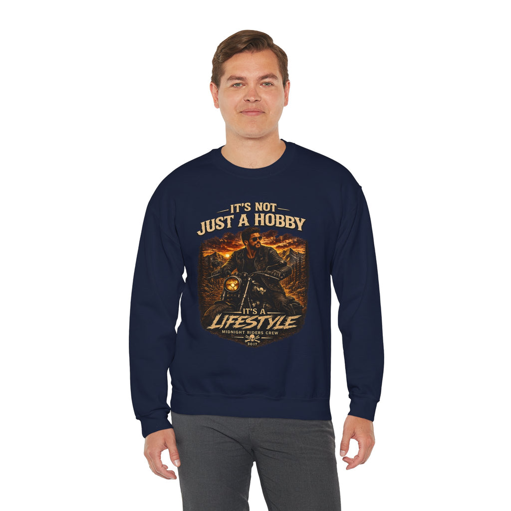 Personalisiertes Sweatshirt - It’s Not Just a Hobby  It’s a Lifestyle - Color