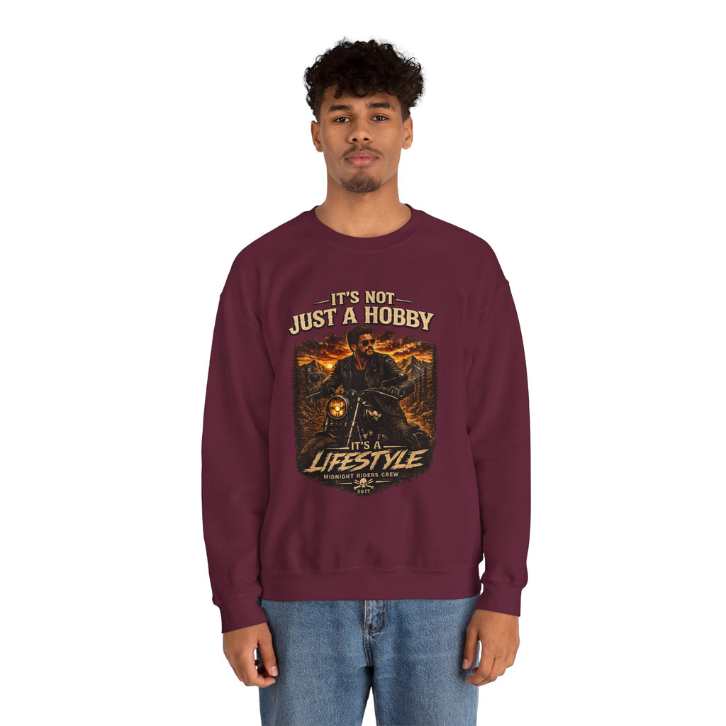 Personalisiertes Sweatshirt - It’s Not Just a Hobby  It’s a Lifestyle - Color