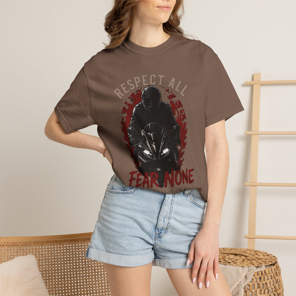 Personalisiertes T-Shirt  Respect All, Fear None