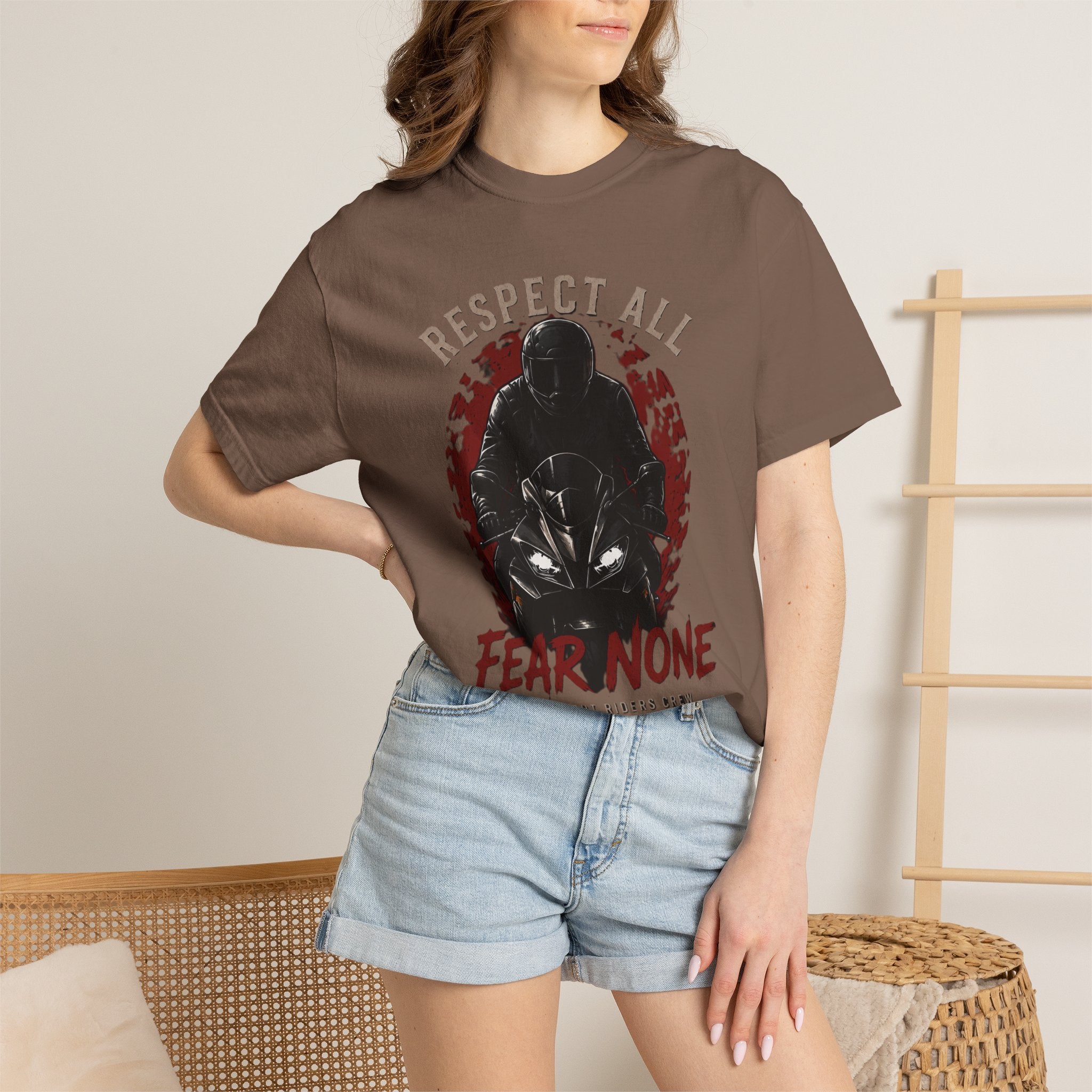 Personalisiertes T-Shirt  Respect All, Fear None