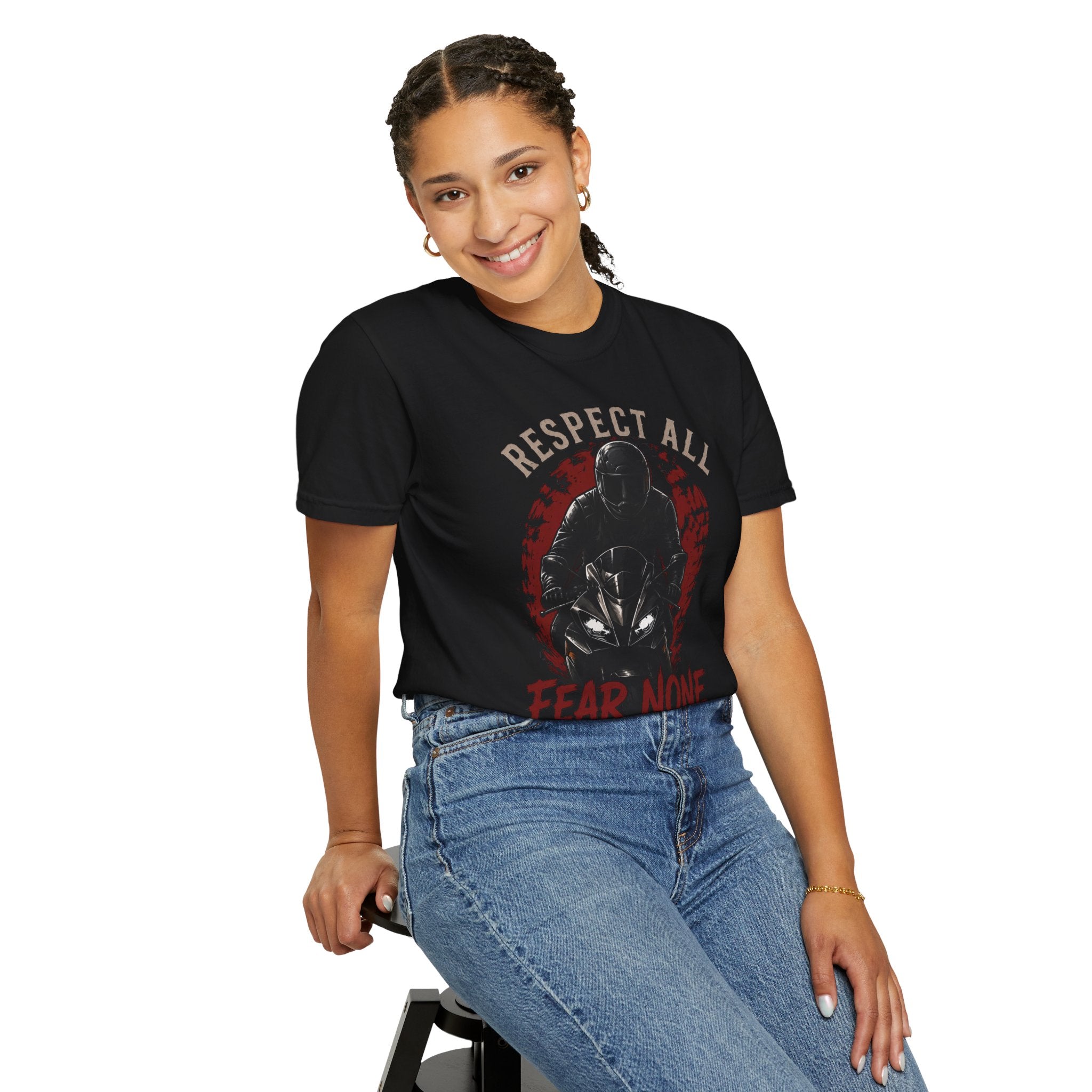 Personalisiertes T-Shirt  Respect All, Fear None