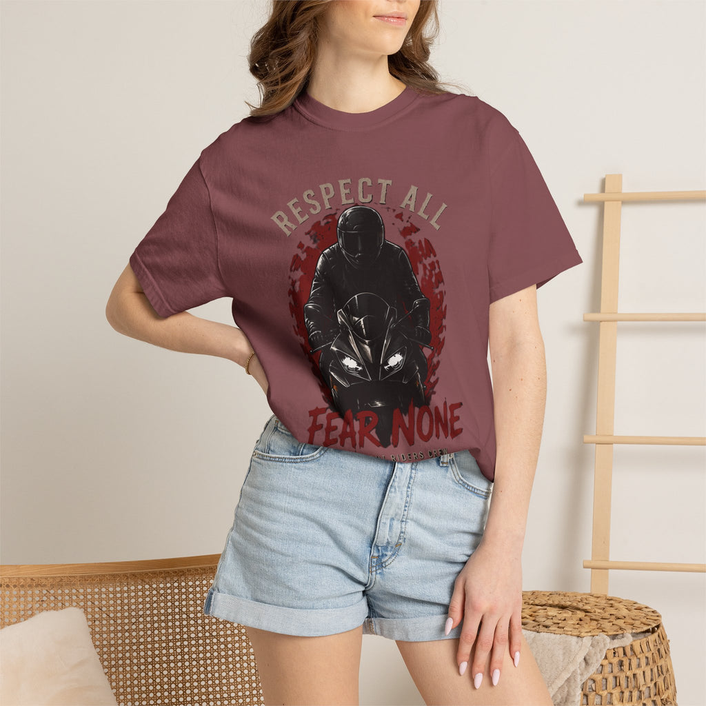 Personalisiertes T-Shirt  Respect All, Fear None