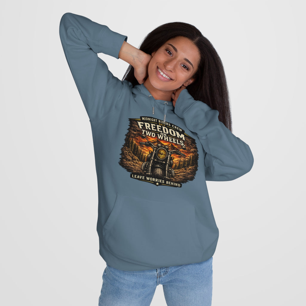 Personalisierter Hoodie - Two Wheels  One Soul