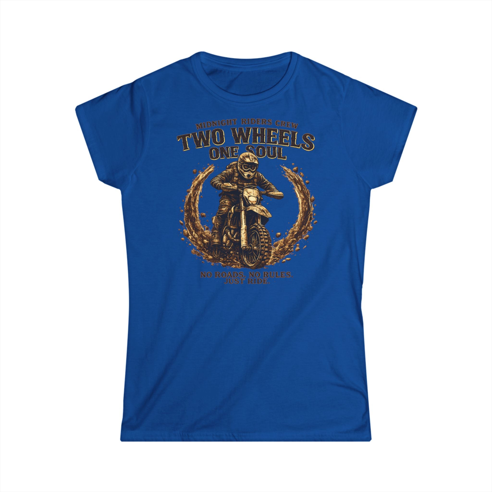 Personalisiertes Damen T-Shirt - Two Wheels One Soul