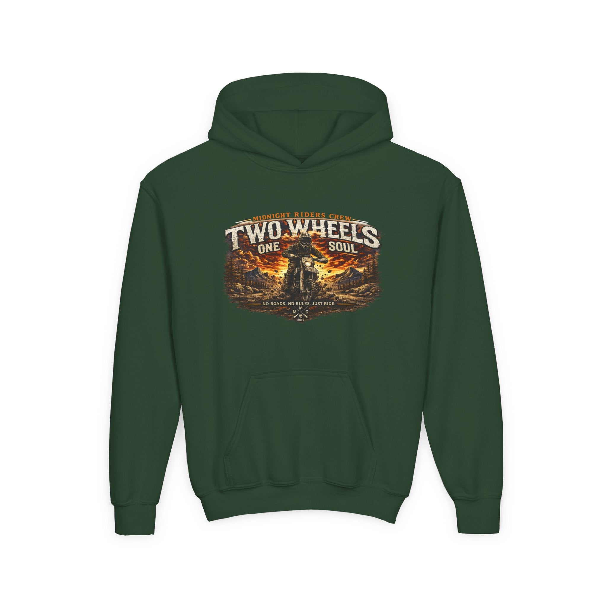 Kinder Hoodie - Two Wheels, One Soul