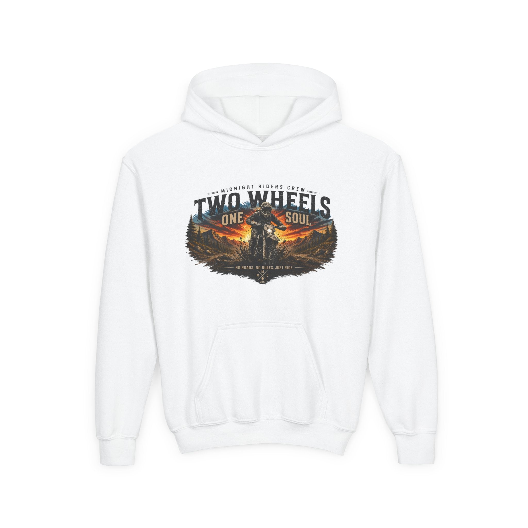 Kinder Hoodie - Two Wheels, One Soul