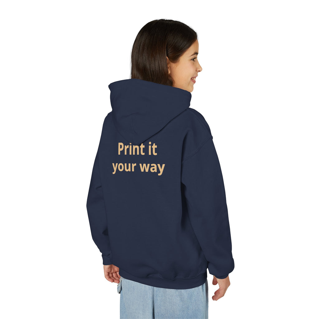 Personalisierter Kinder Hoodie - Two Wheels One Soul