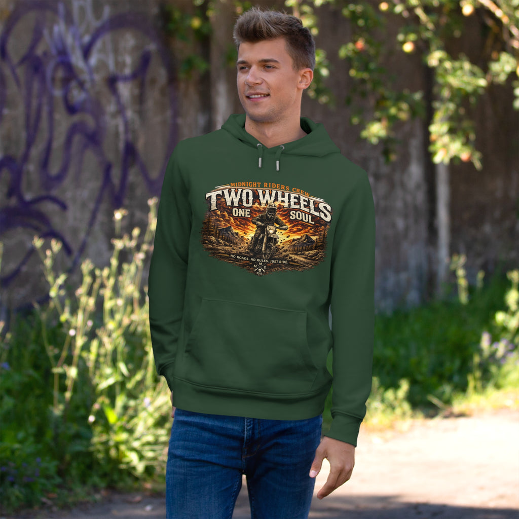 Personalisierter Hoodie - Two Wheels, One Soul