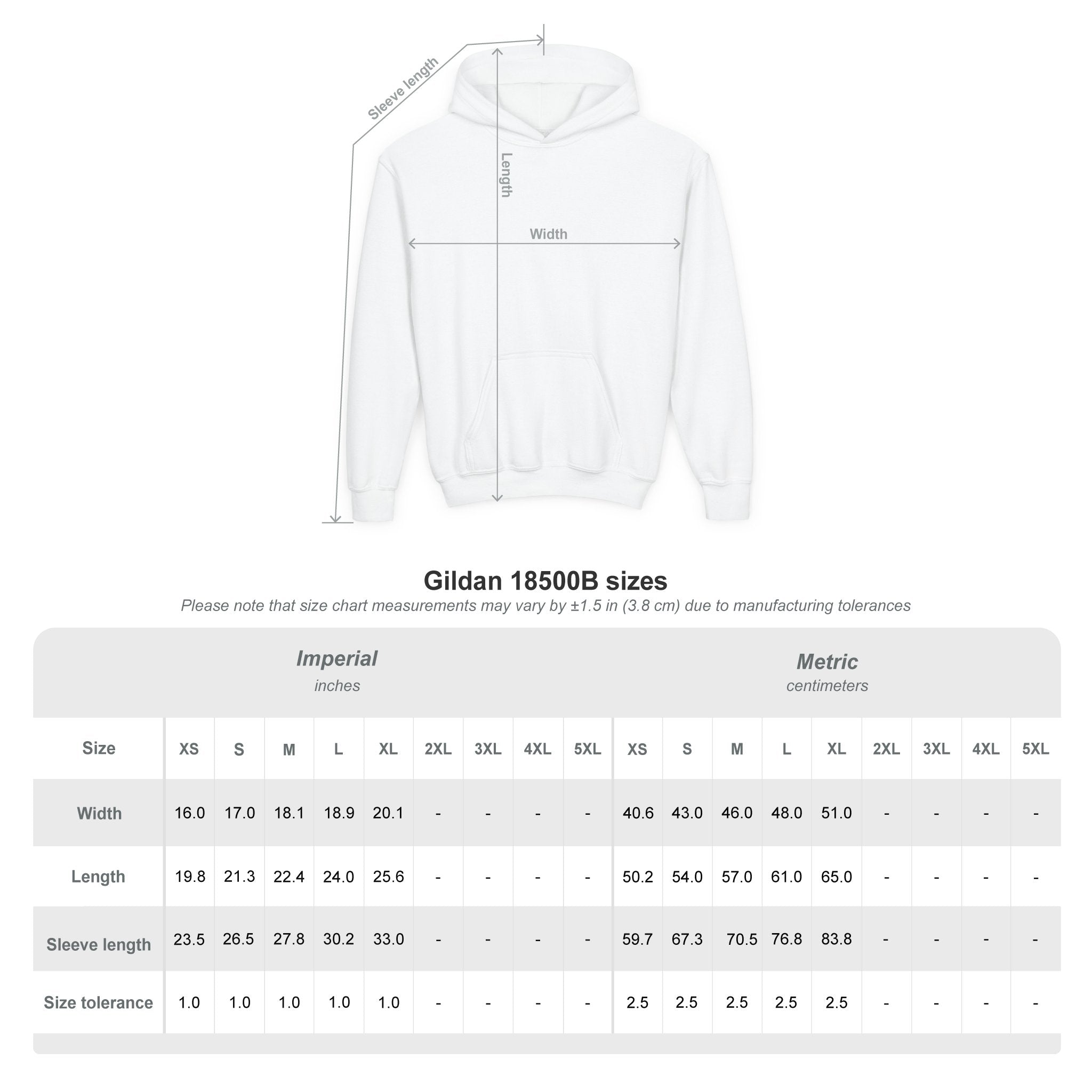 Kinder Hoodie - Two Wheels, One Soul