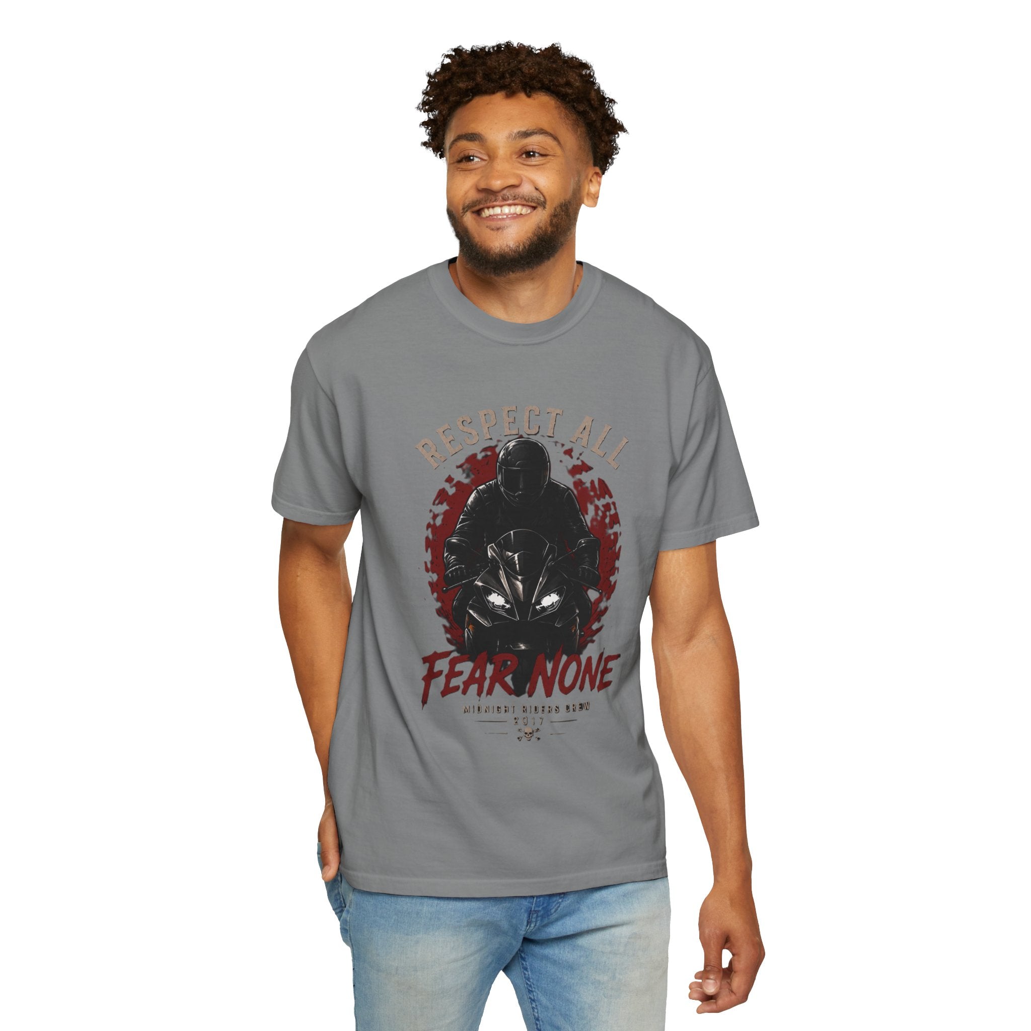 Personalisiertes T-Shirt  Respect All, Fear None