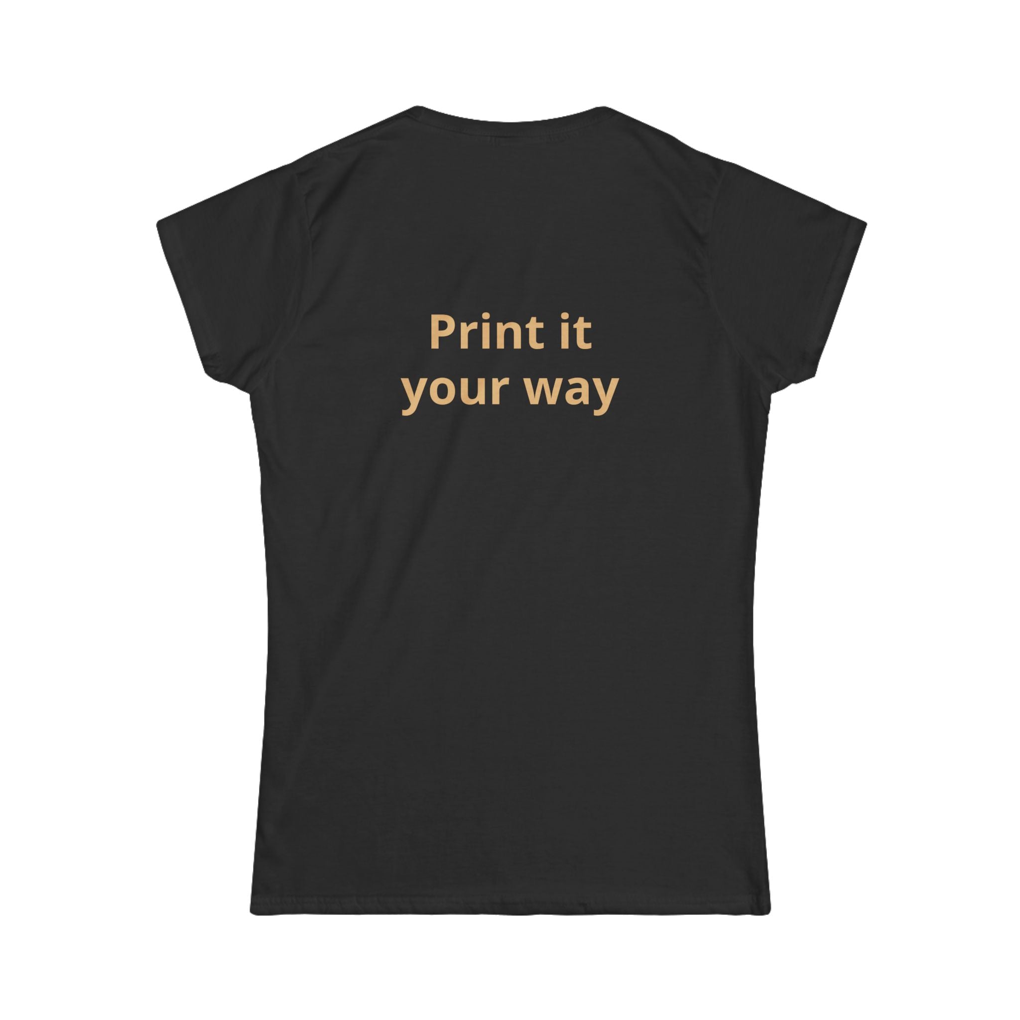Personalisiertes Damen T-Shirt - Two Wheels One Soul