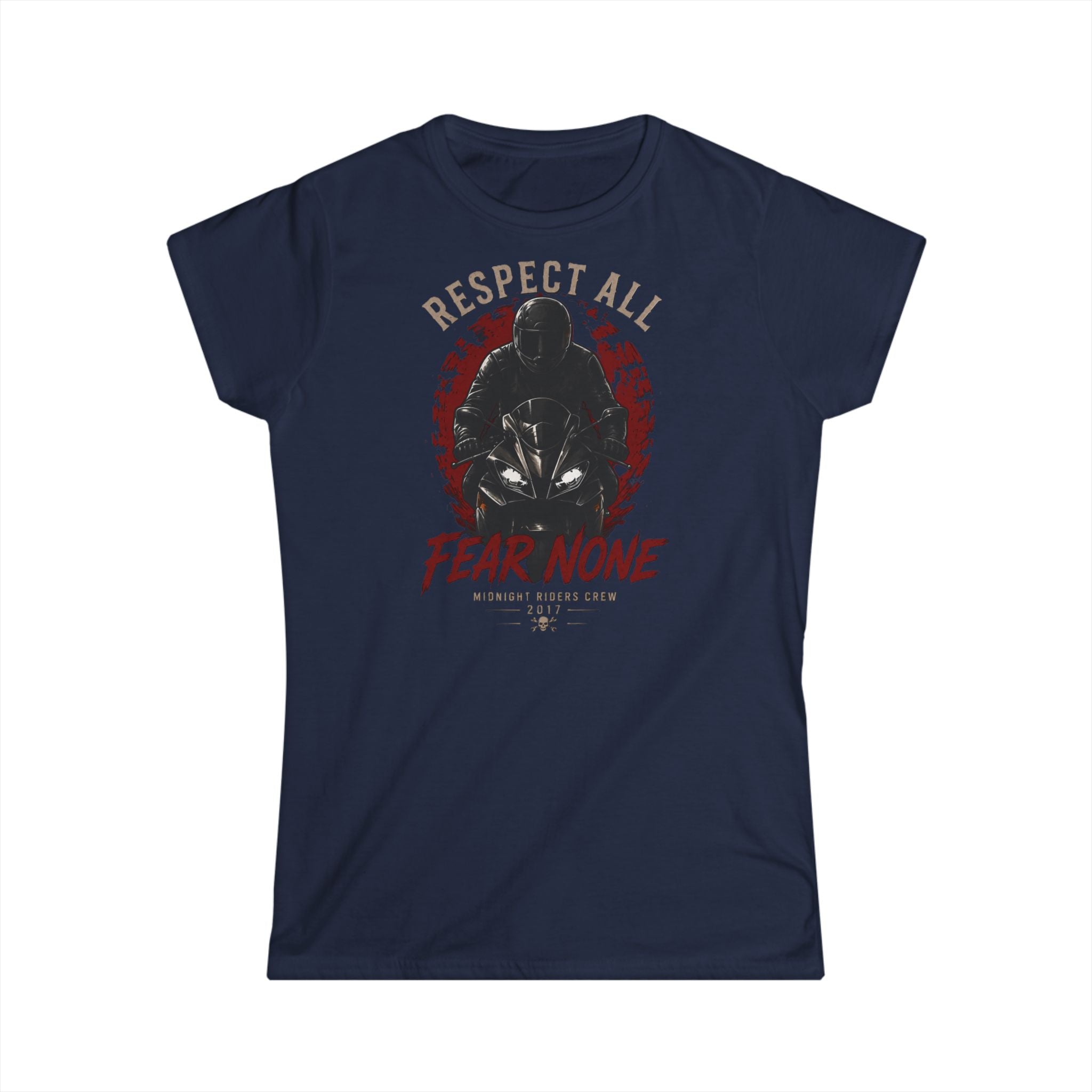 Personalisiertes Damen T-Shirt - Respect All Fear None