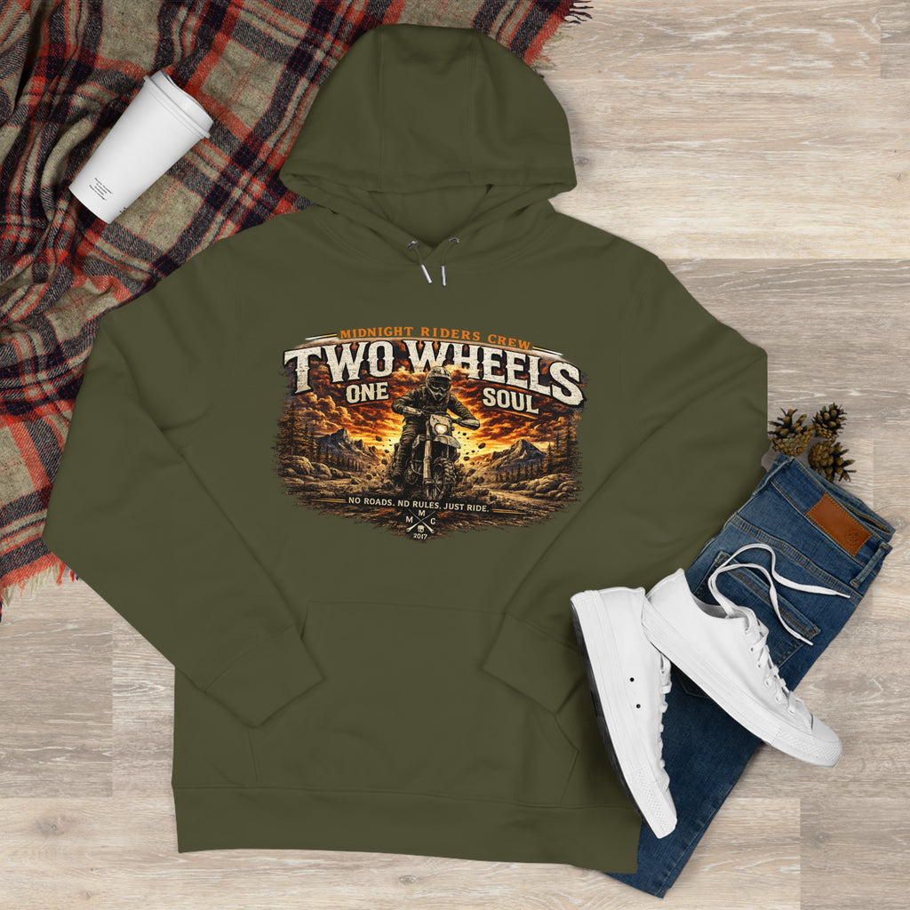 Hoodie - Two Wheels  One Soul