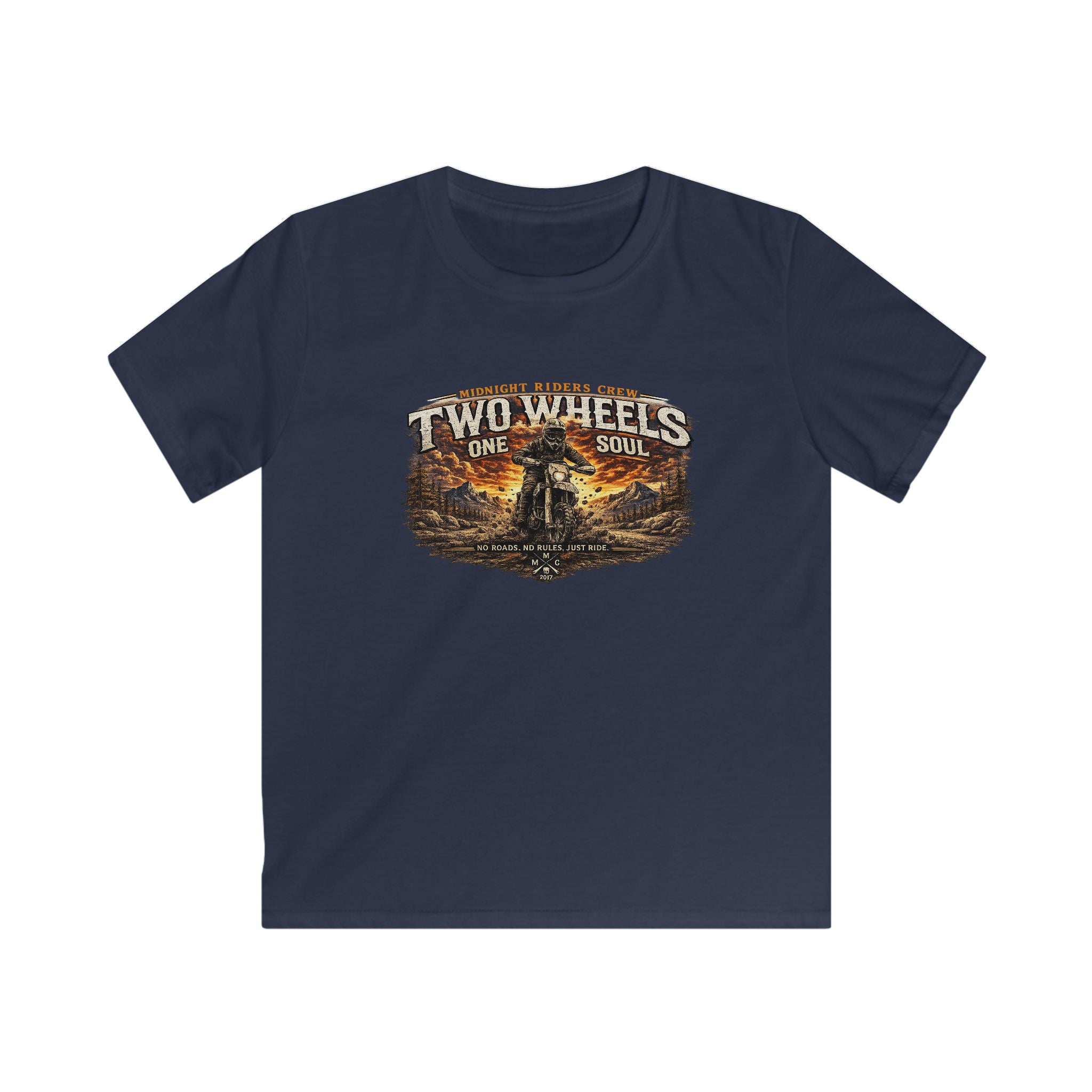 Kinder T-Shirt  - Two Wheels One Soul