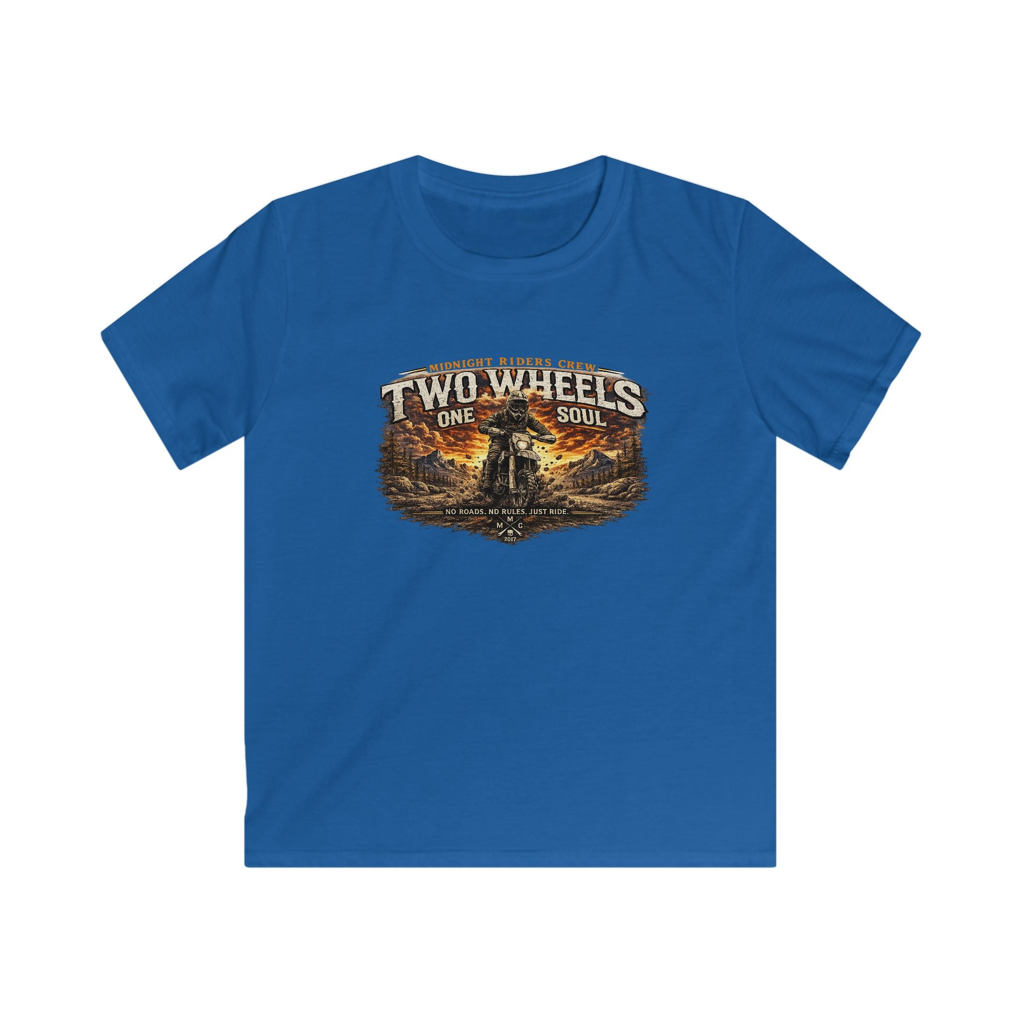 Kinder T-Shirt  - Two Wheels One Soul