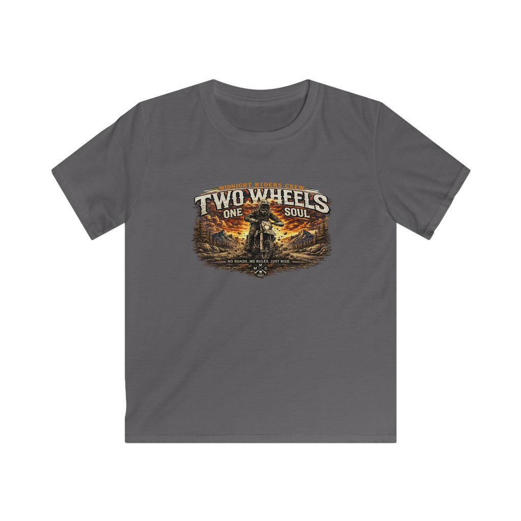 Kinder T-Shirt  - Two Wheels One Soul