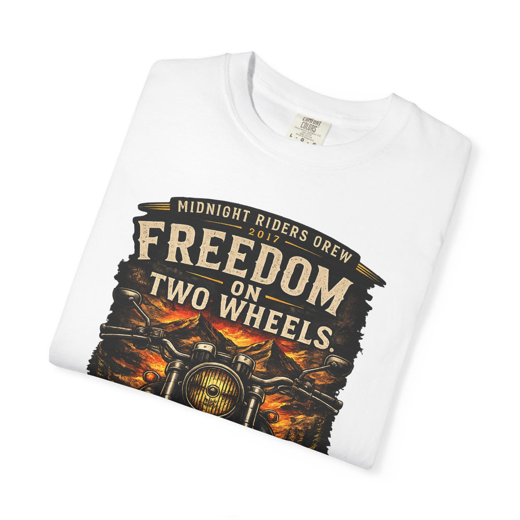 T-Shirt - Freedom on Two Wheels  Leave Worries Behind