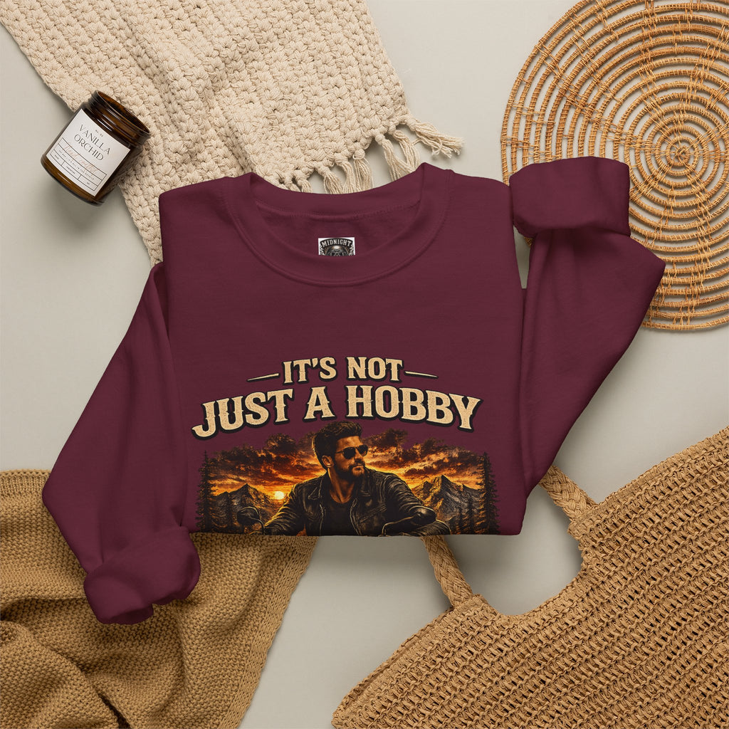 Personalisiertes Sweatshirt - It’s Not Just a Hobby  It’s a Lifestyle - Color