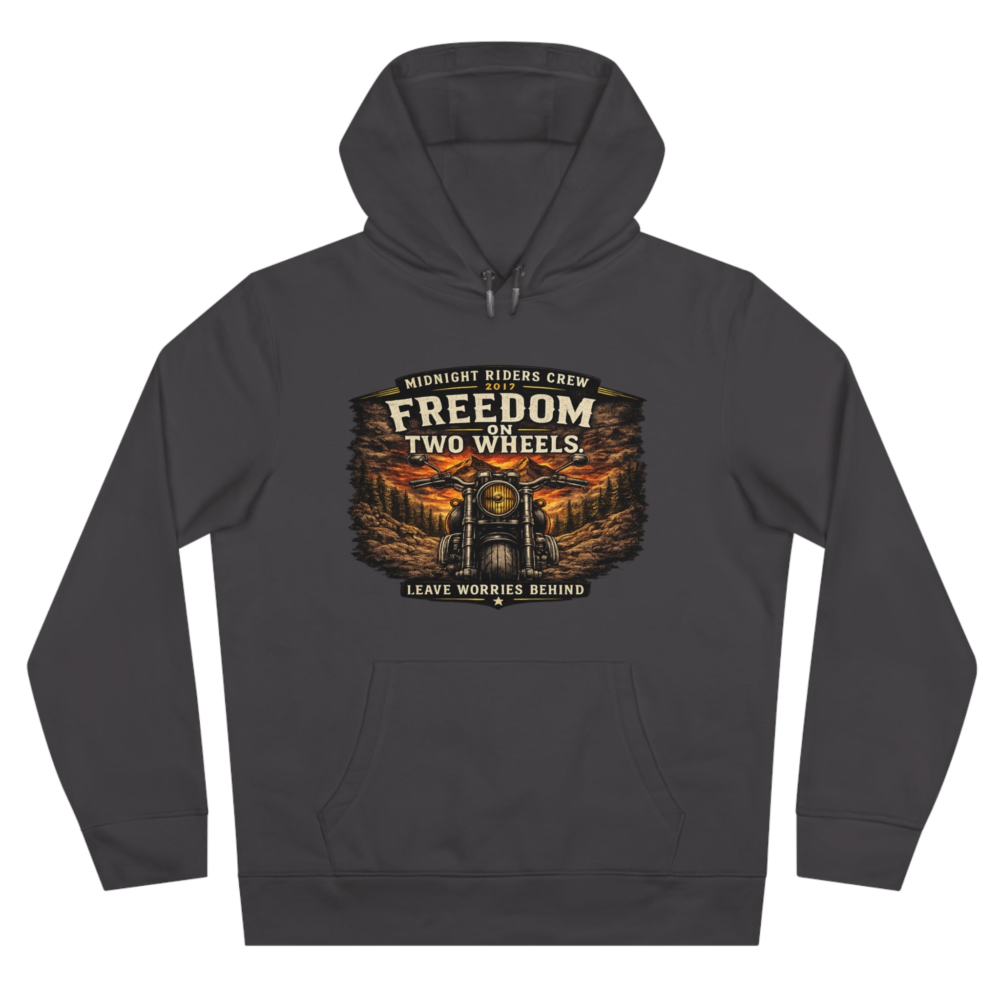 Personalisierter Hoodie - Two Wheels  One Soul