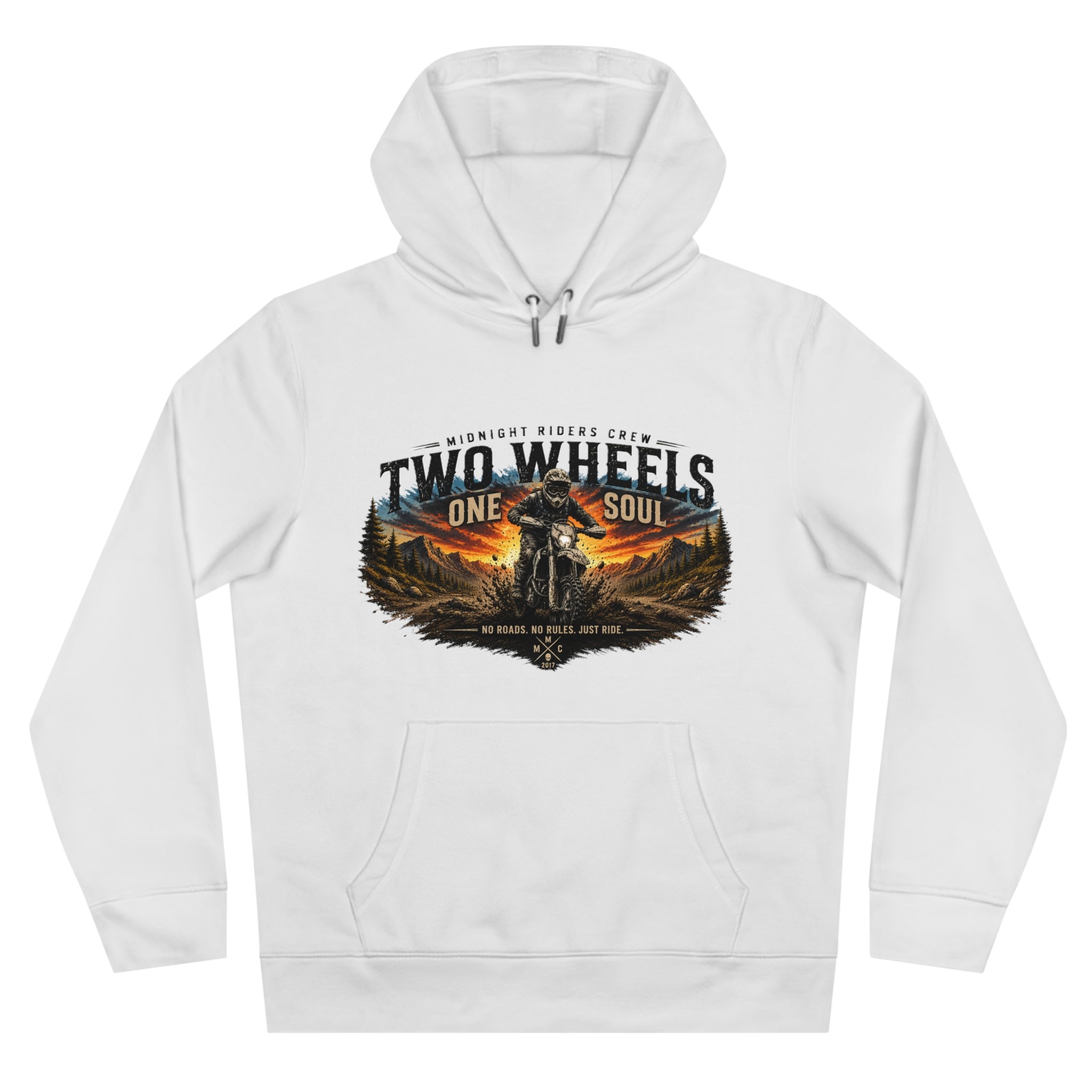 Hoodie - Two Wheels  One Soul