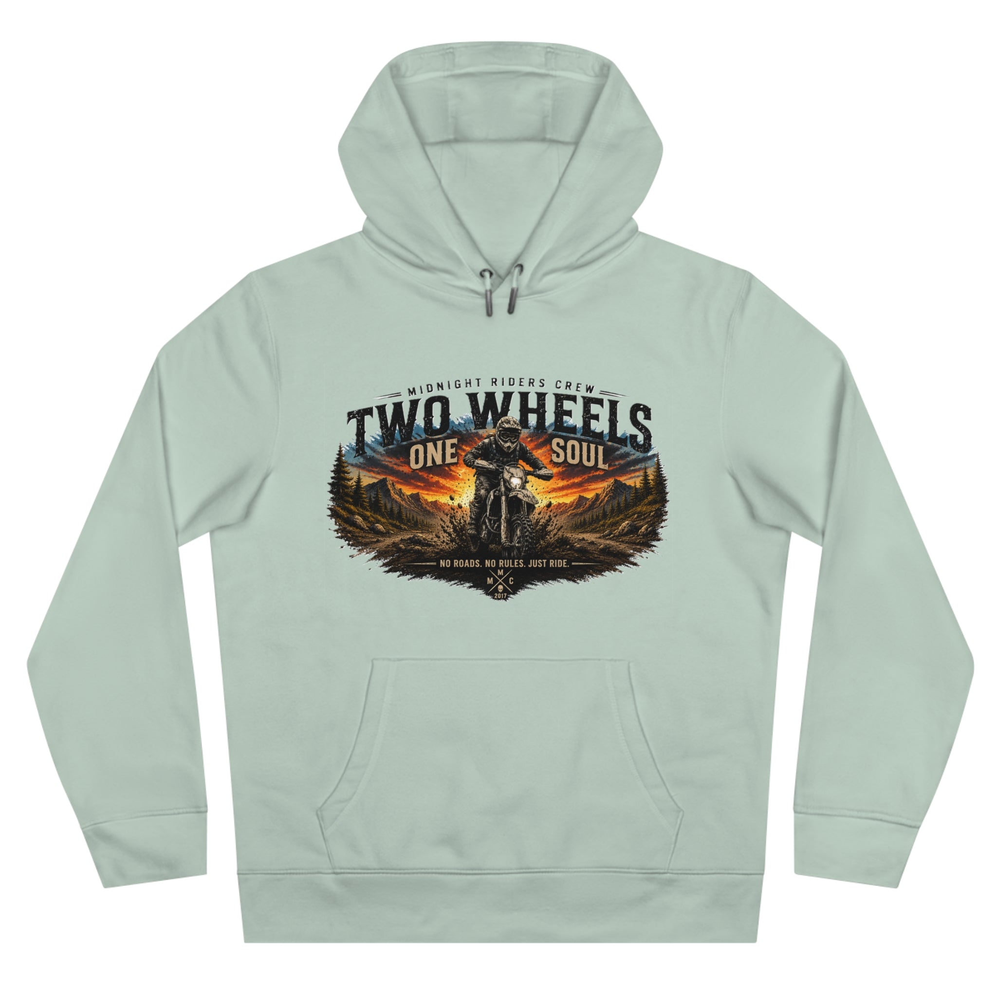 Personalisierter Hoodie - Two Wheels, One Soul