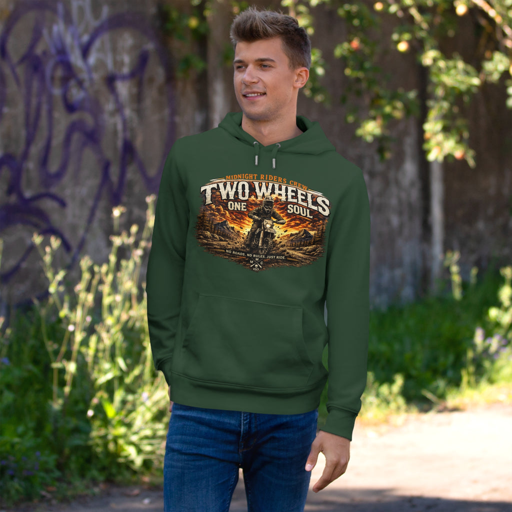 Hoodie - Two Wheels  One Soul