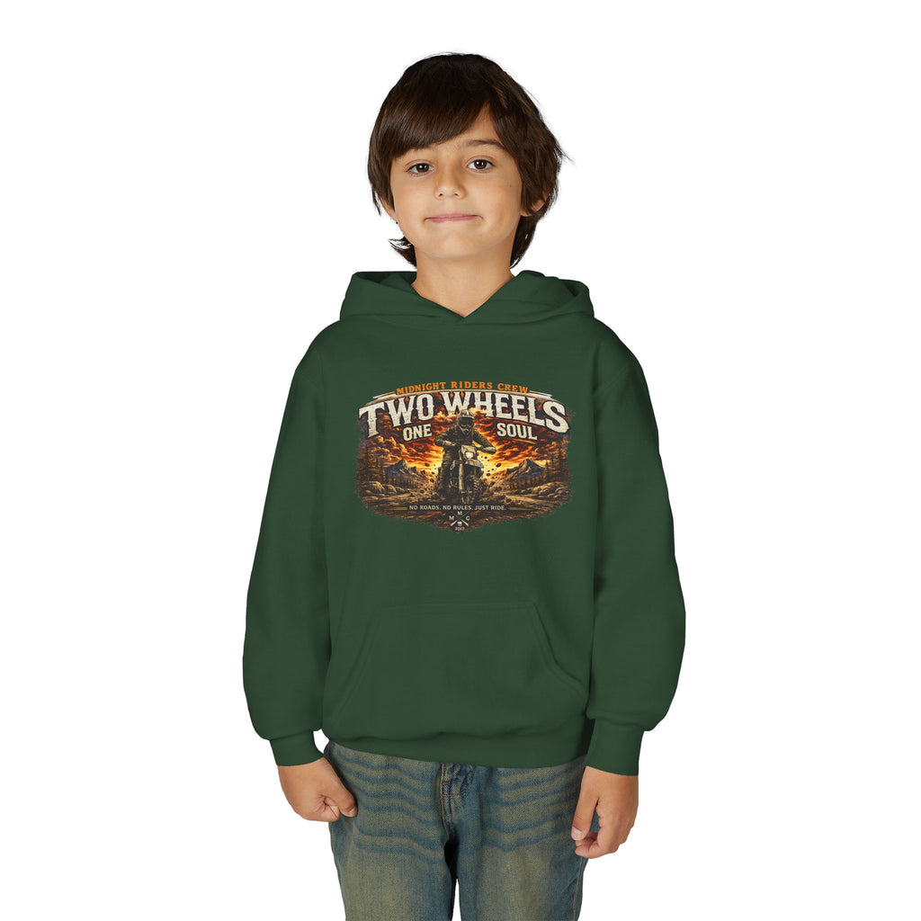 Kinder Hoodie - Two Wheels, One Soul
