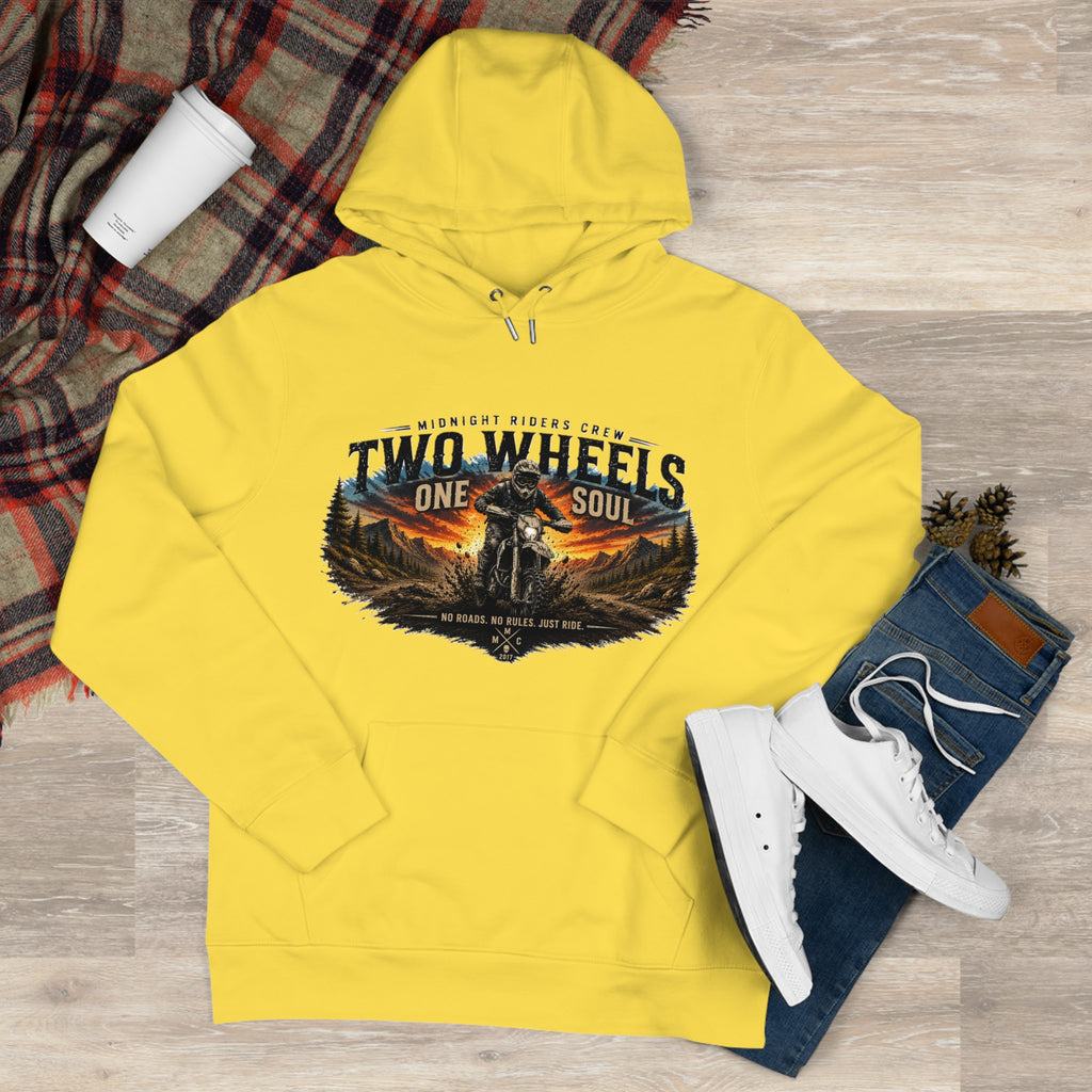 Hoodie - Two Wheels  One Soul