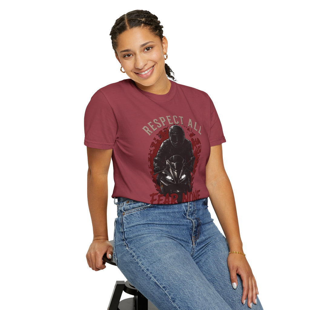 Personalisiertes T-Shirt  Respect All, Fear None