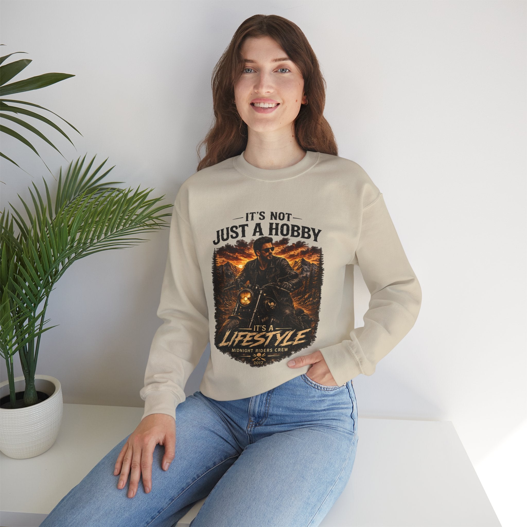 Personalisiertes Sweatshirt - It’s Not Just a Hobby  It’s a Lifestyle - Color