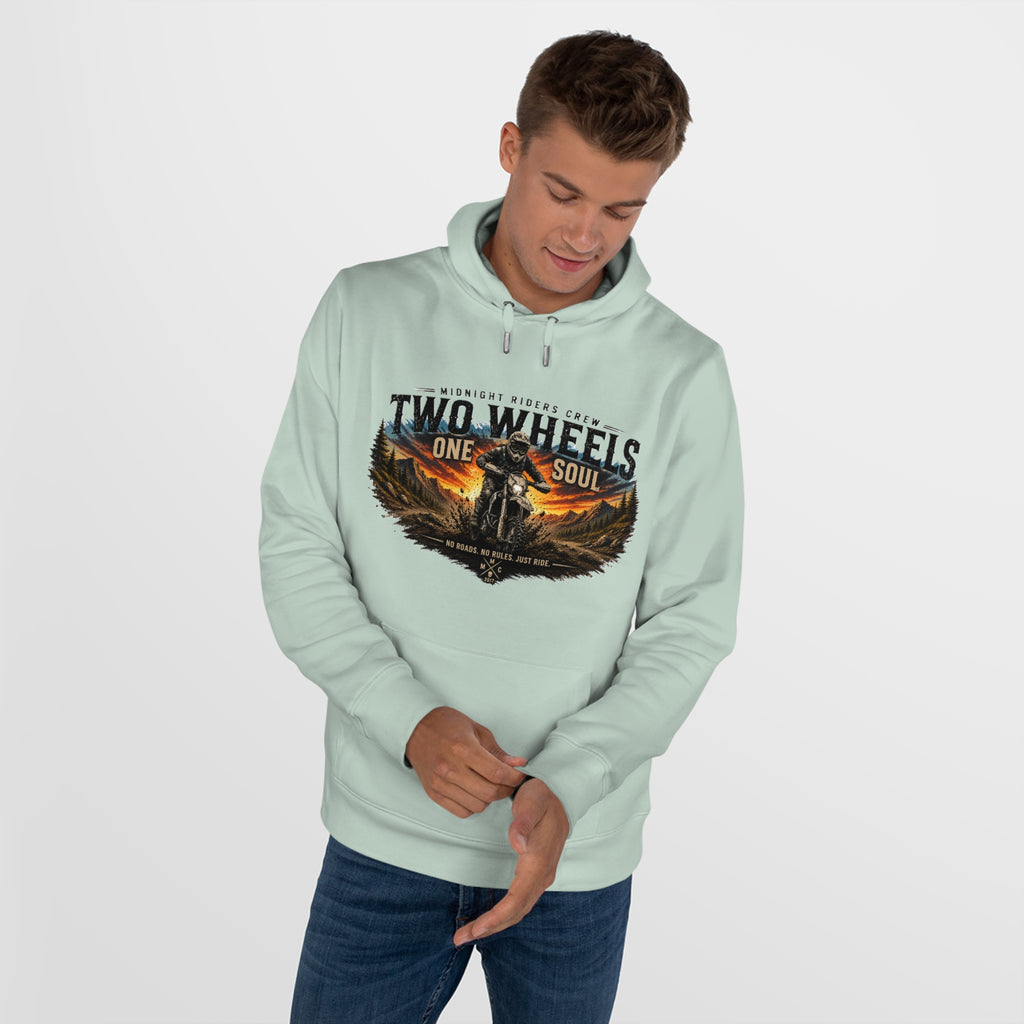 Personalisierter Hoodie - Two Wheels, One Soul