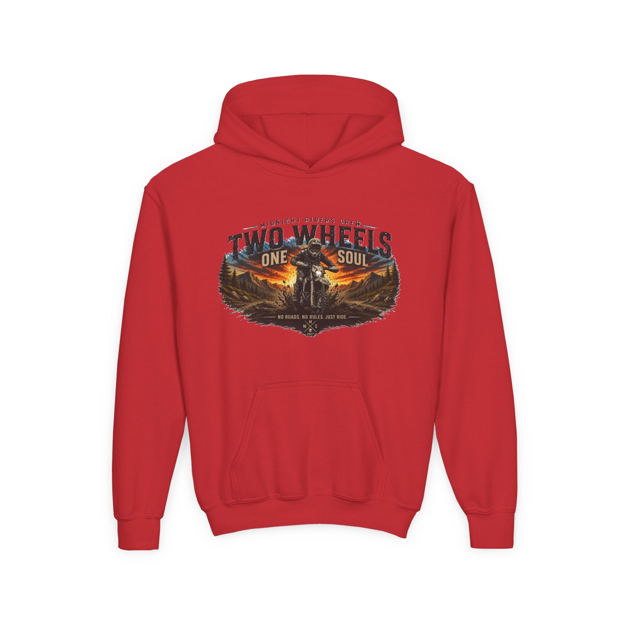 Kinder Hoodie - Two Wheels, One Soul