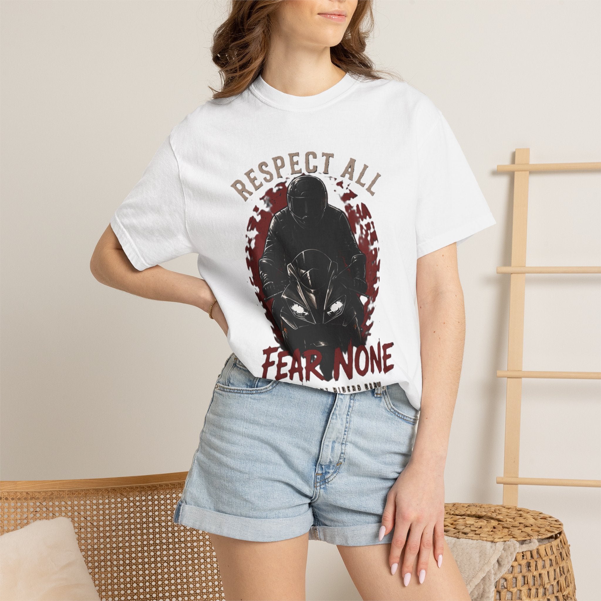 Personalisiertes T-Shirt  Respect All, Fear None