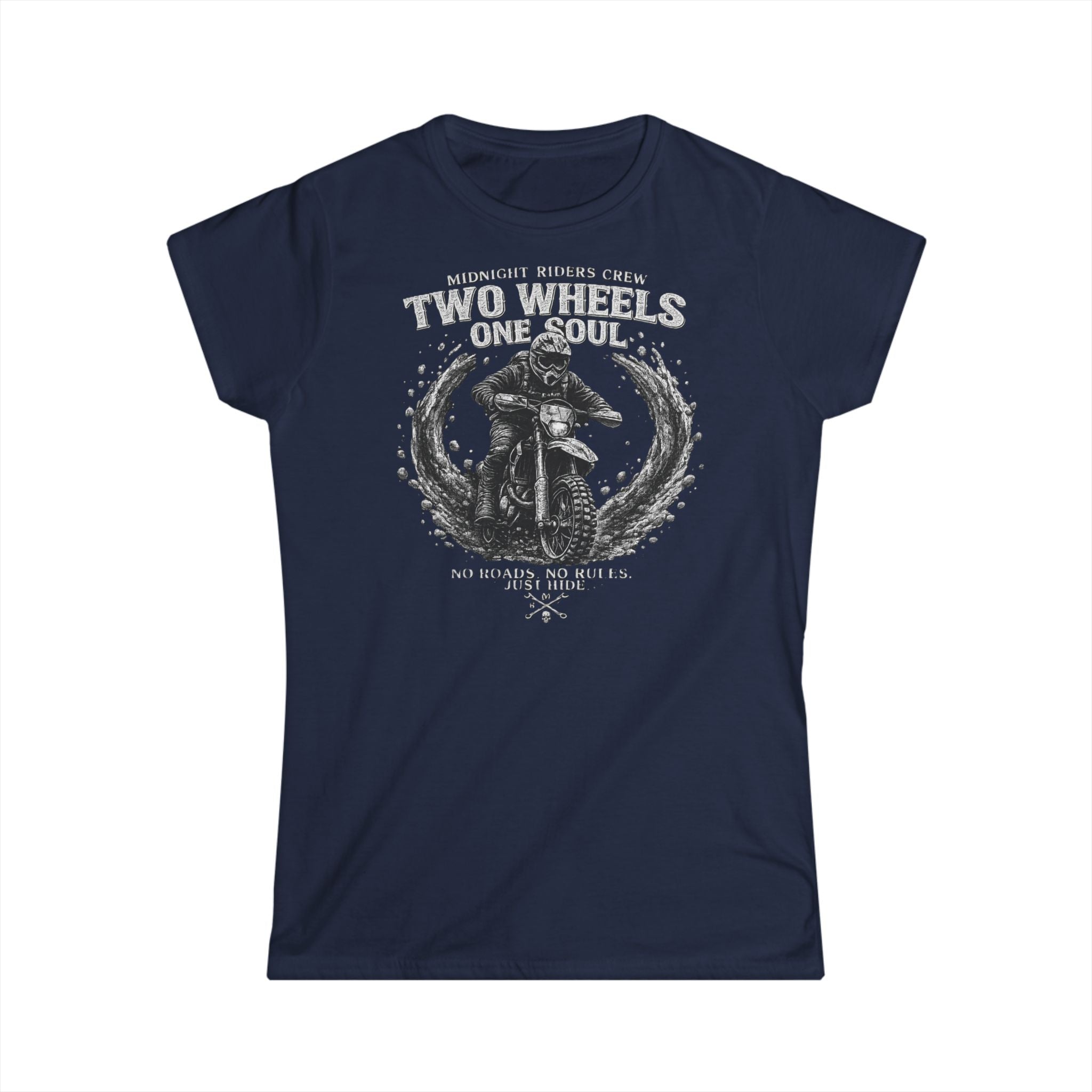 Personalisiertes Damen T-Shirt - Two Wheels One Soul