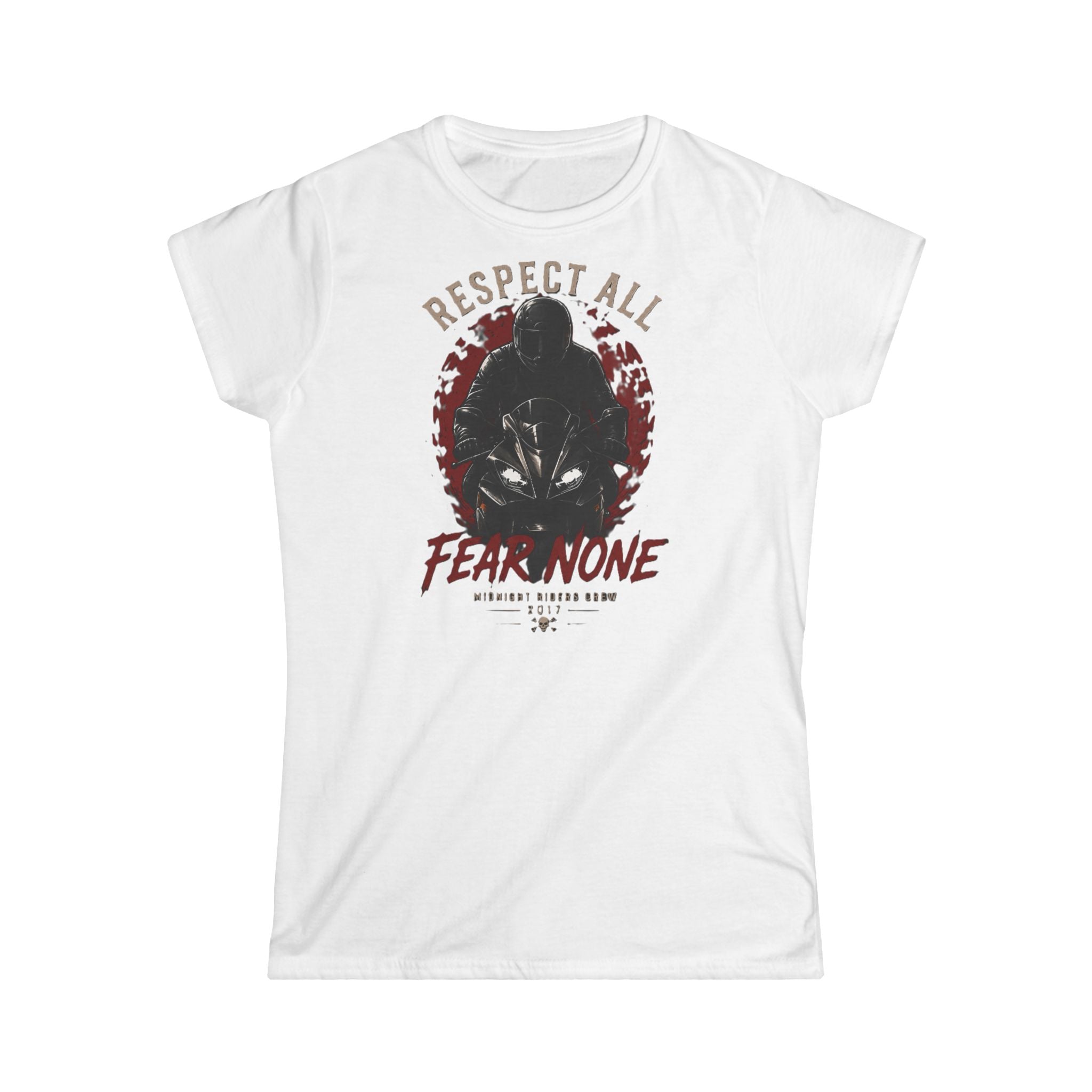Personalisiertes Damen T-Shirt - Respect All Fear None