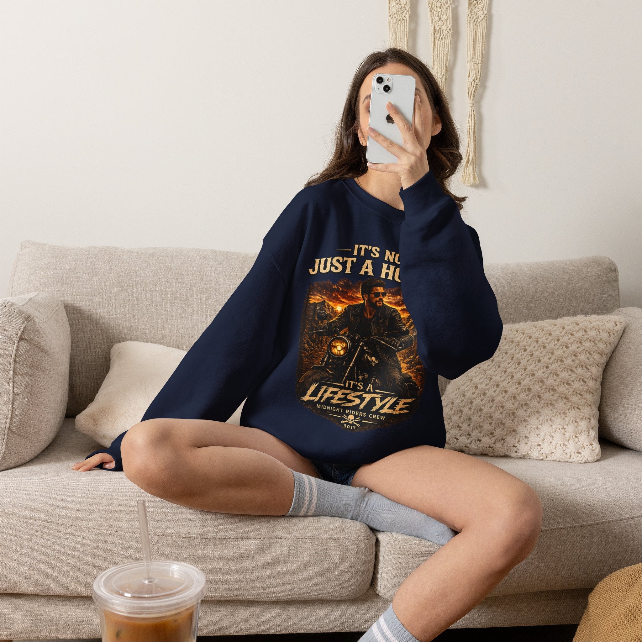 Personalisiertes Sweatshirt - It’s Not Just a Hobby  It’s a Lifestyle - Color