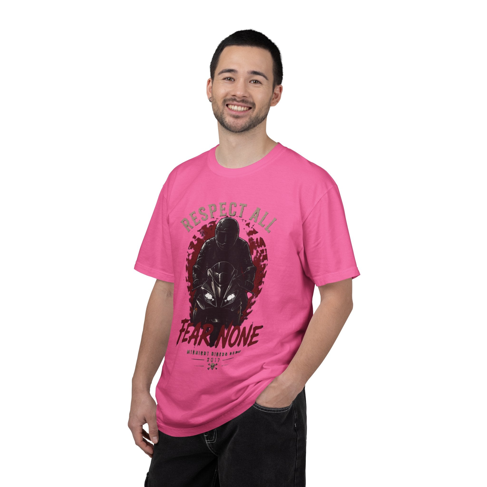 Personalisiertes T-Shirt  Respect All, Fear None