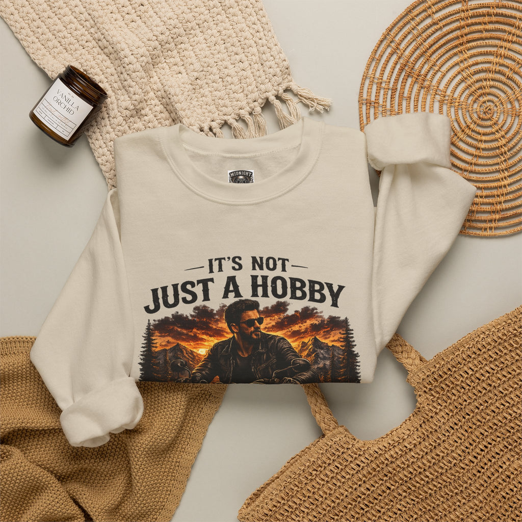 Personalisiertes Sweatshirt - It’s Not Just a Hobby  It’s a Lifestyle - Color
