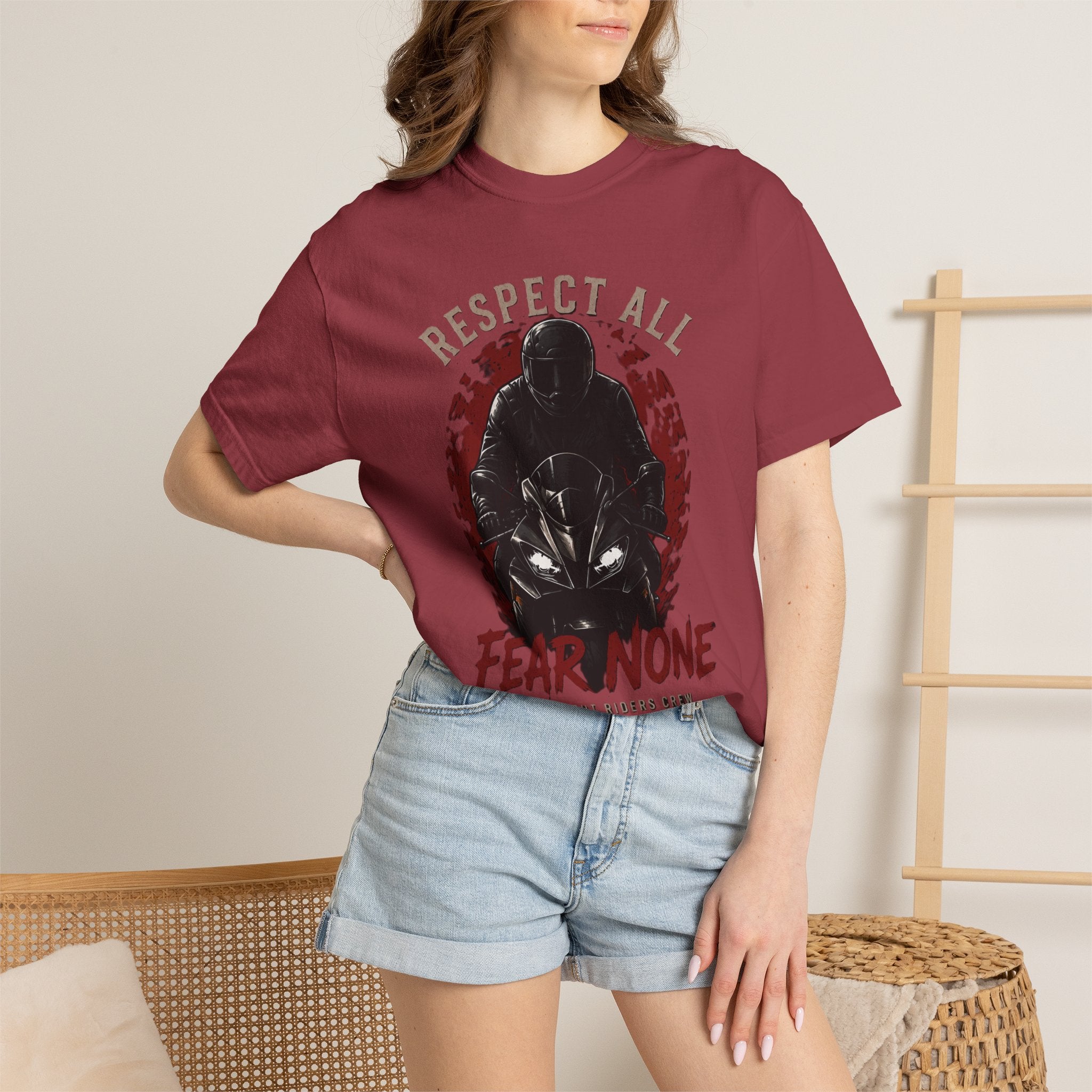 Personalisiertes T-Shirt  Respect All, Fear None