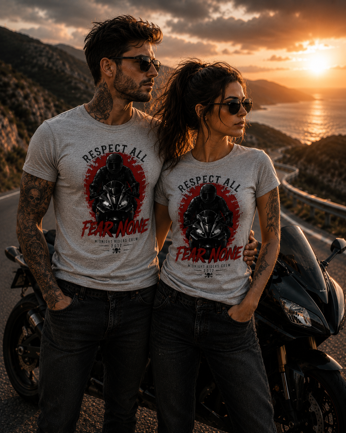 Respect All Fear None T-Shirt — Motivational Martial Arts Graphic Tee