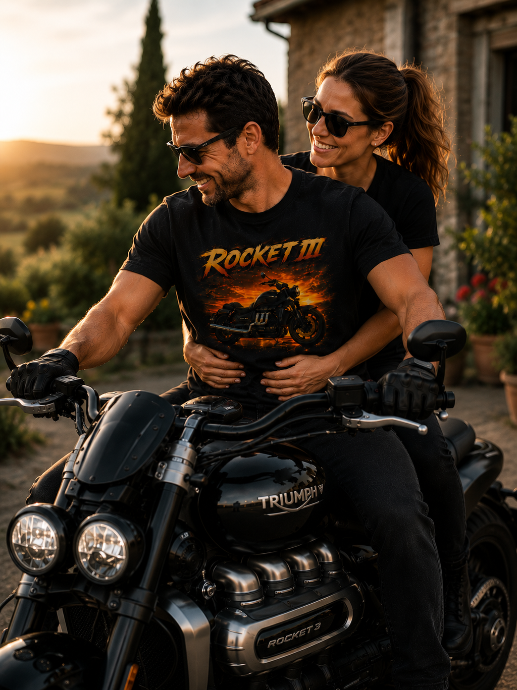 T-Shirt - Triumph Rocket III