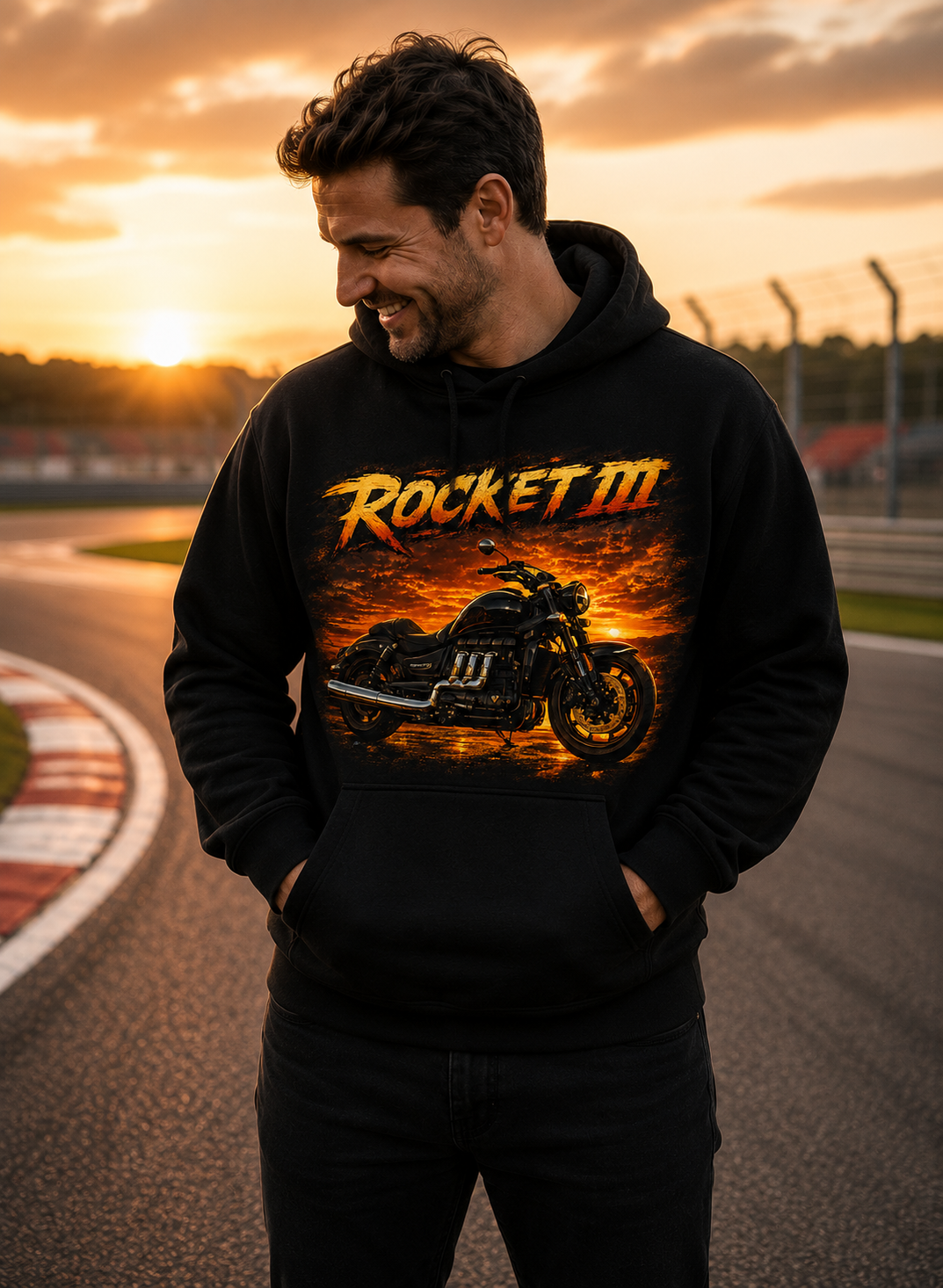 Hoodie - Triumph Rocket III