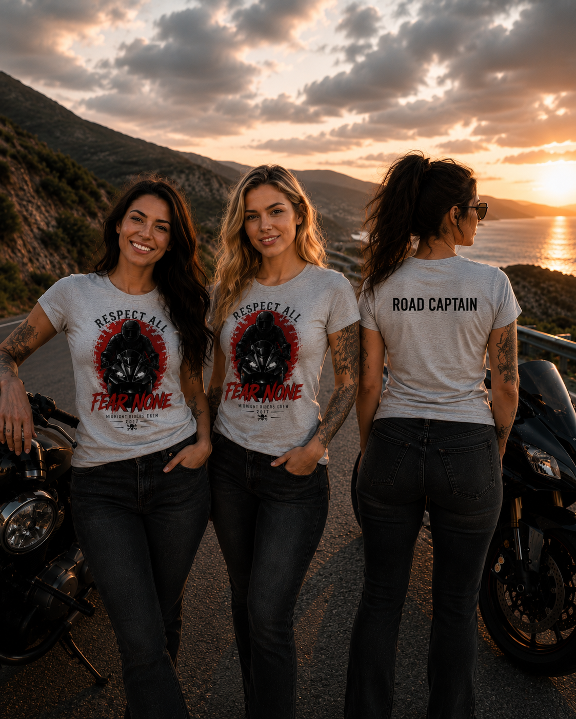 Personalisiertes Damen T-Shirt - Respect All Fear None
