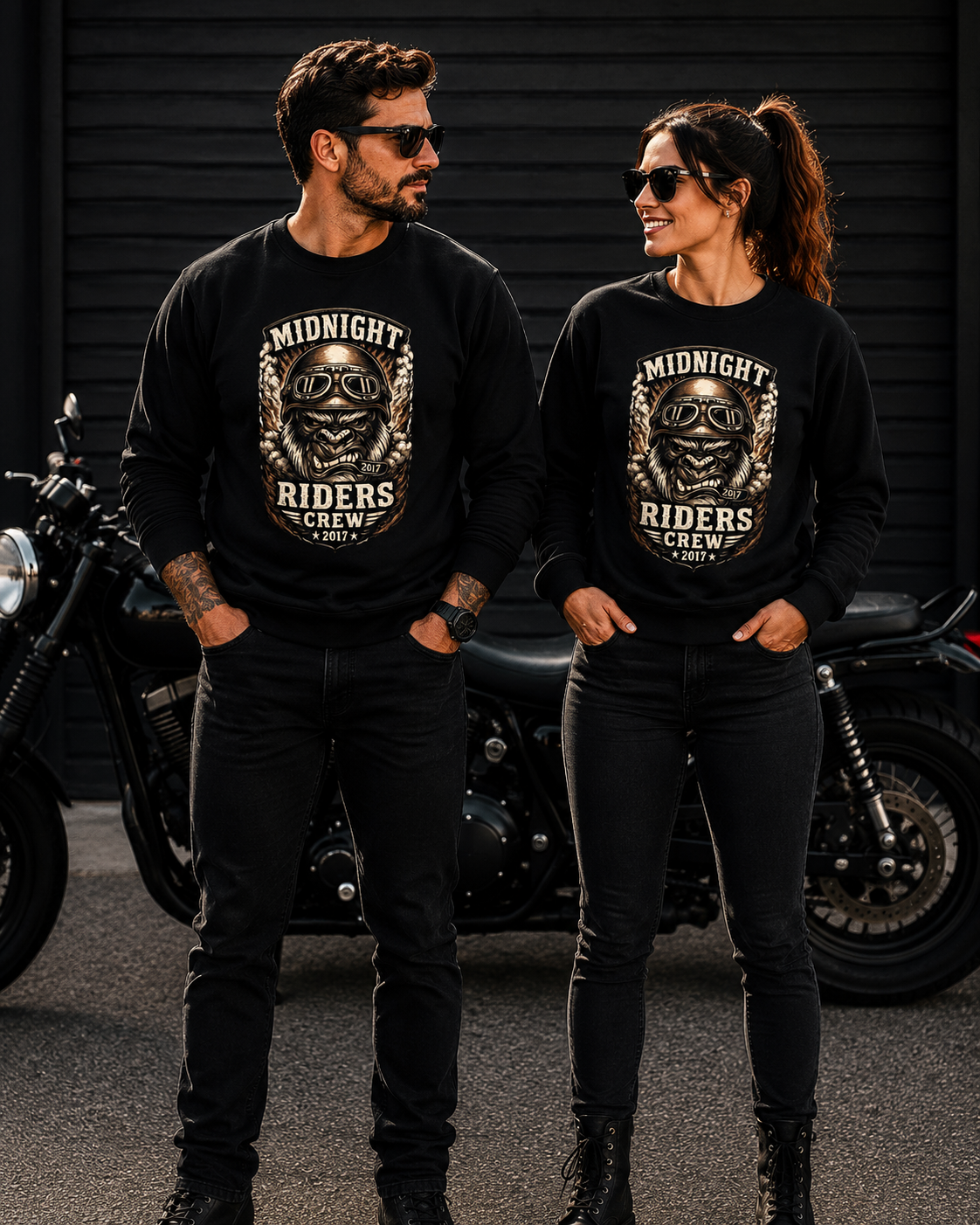 Sweatshirt - Midnight Riders Crew 2017