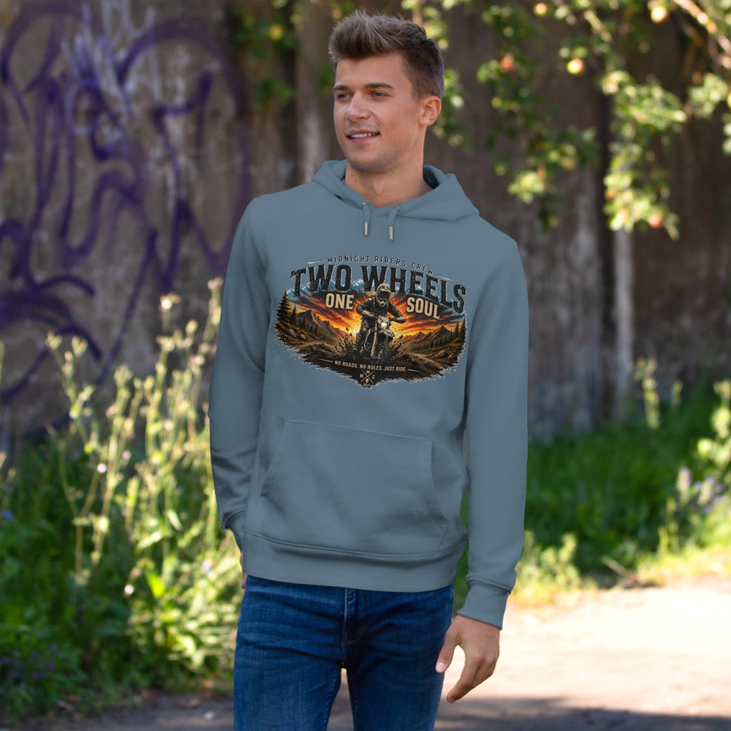 Personalisierter Hoodie - Two Wheels, One Soul