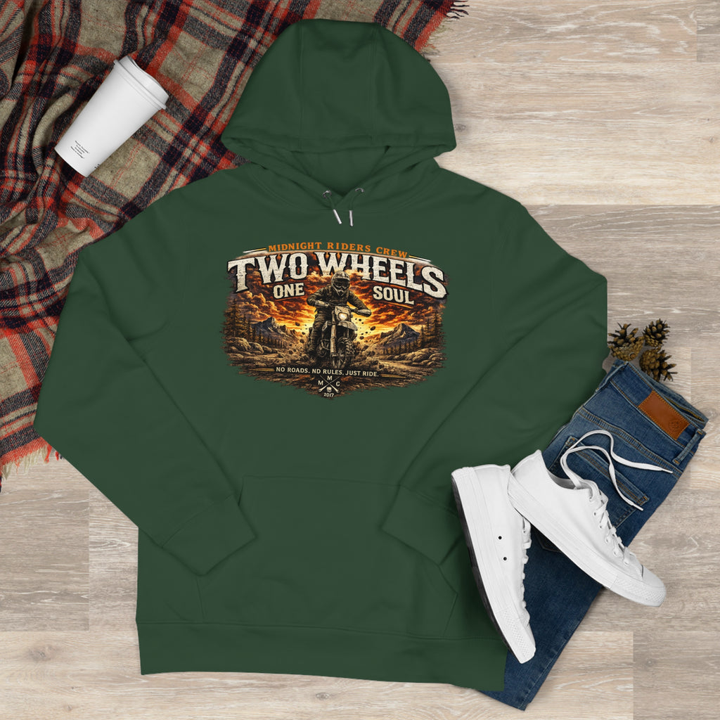 Hoodie - Two Wheels  One Soul