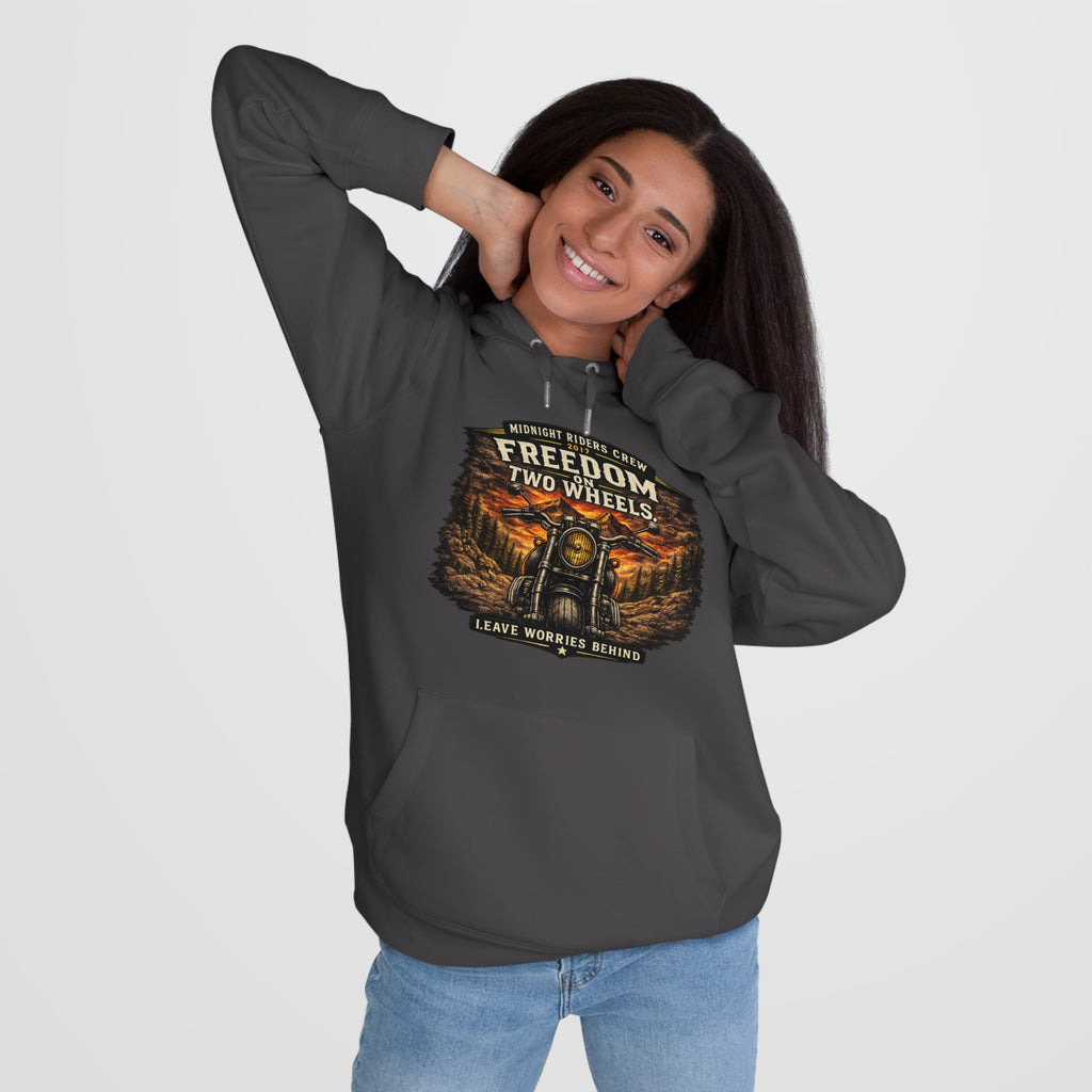 Personalisierter Hoodie - Two Wheels  One Soul