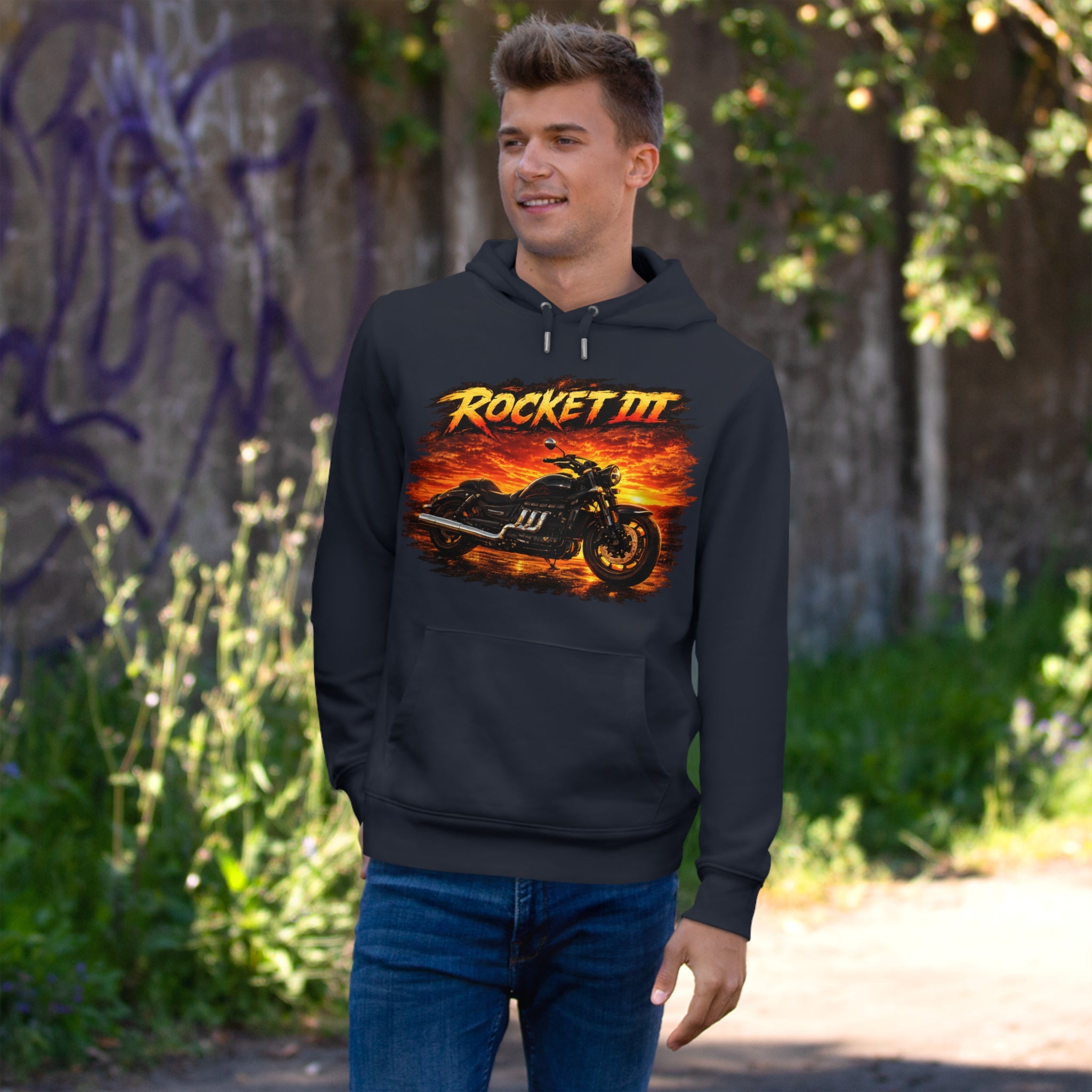 Personalisierter Hoodie - Triumph Rocket III